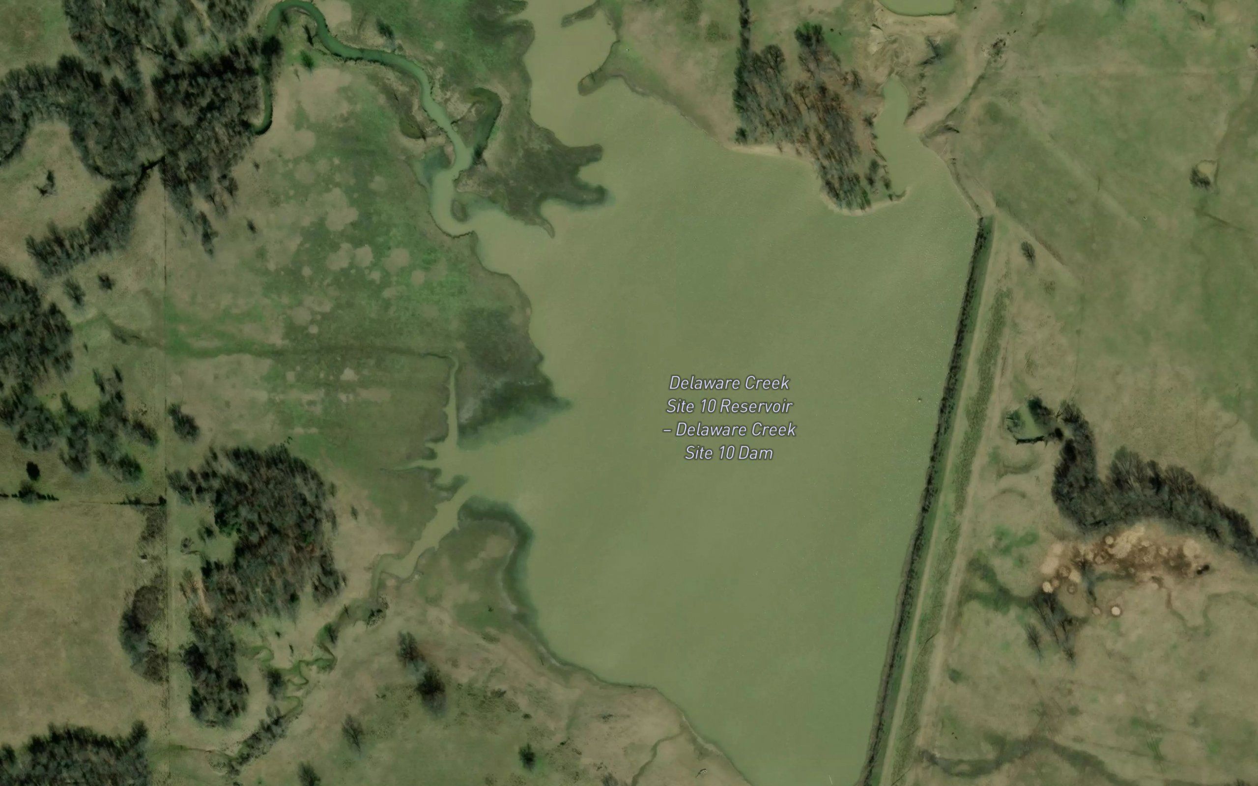 Delaware Creek Site 10 Reservoir