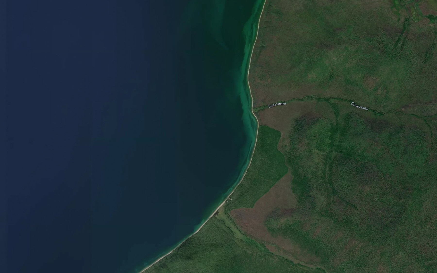 Satellite map of the Guba Amnundakan