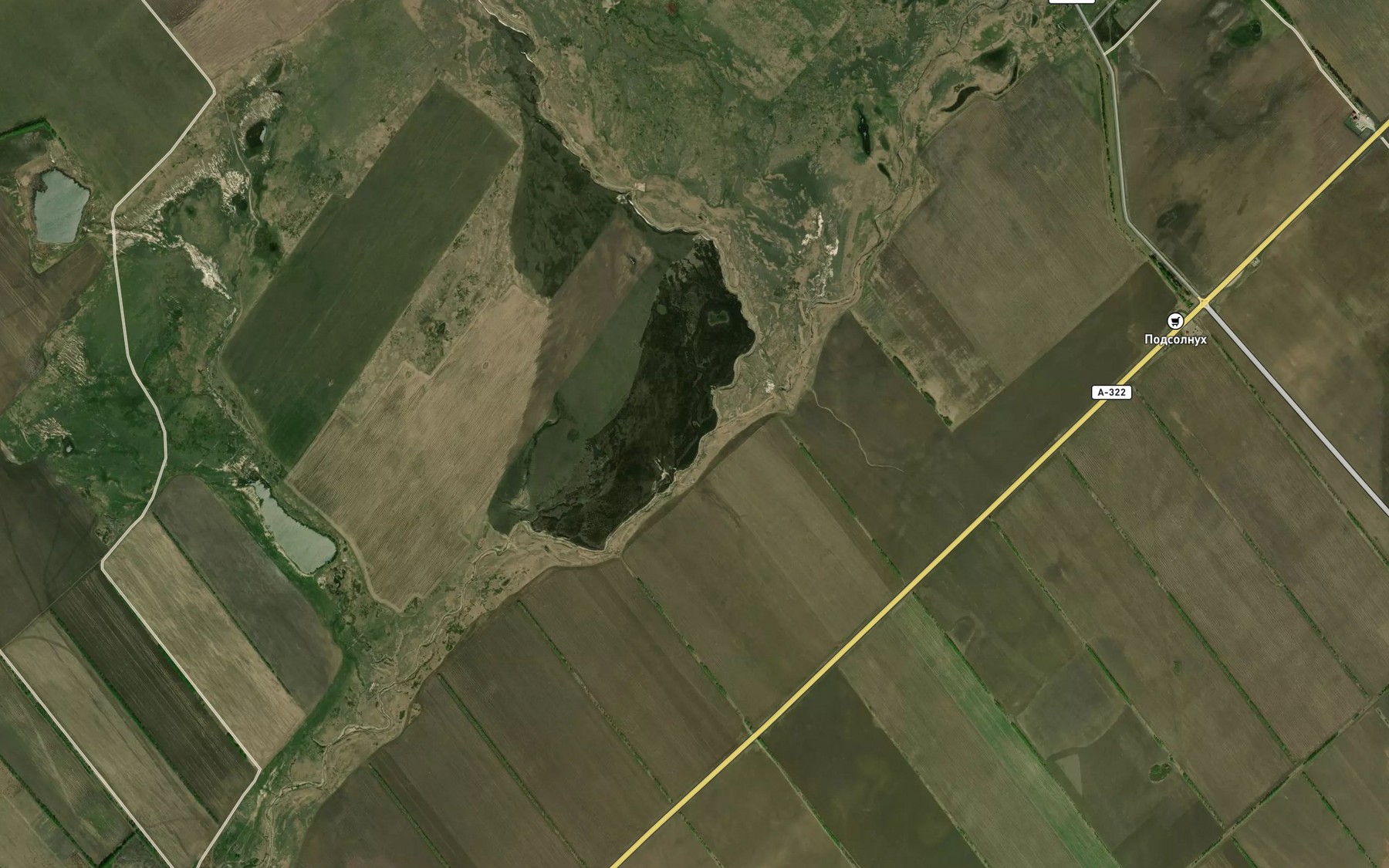 Satellite map of the Goselovskiy