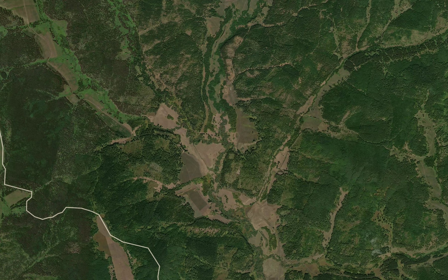 Satellite map of the Yaman-Zilair