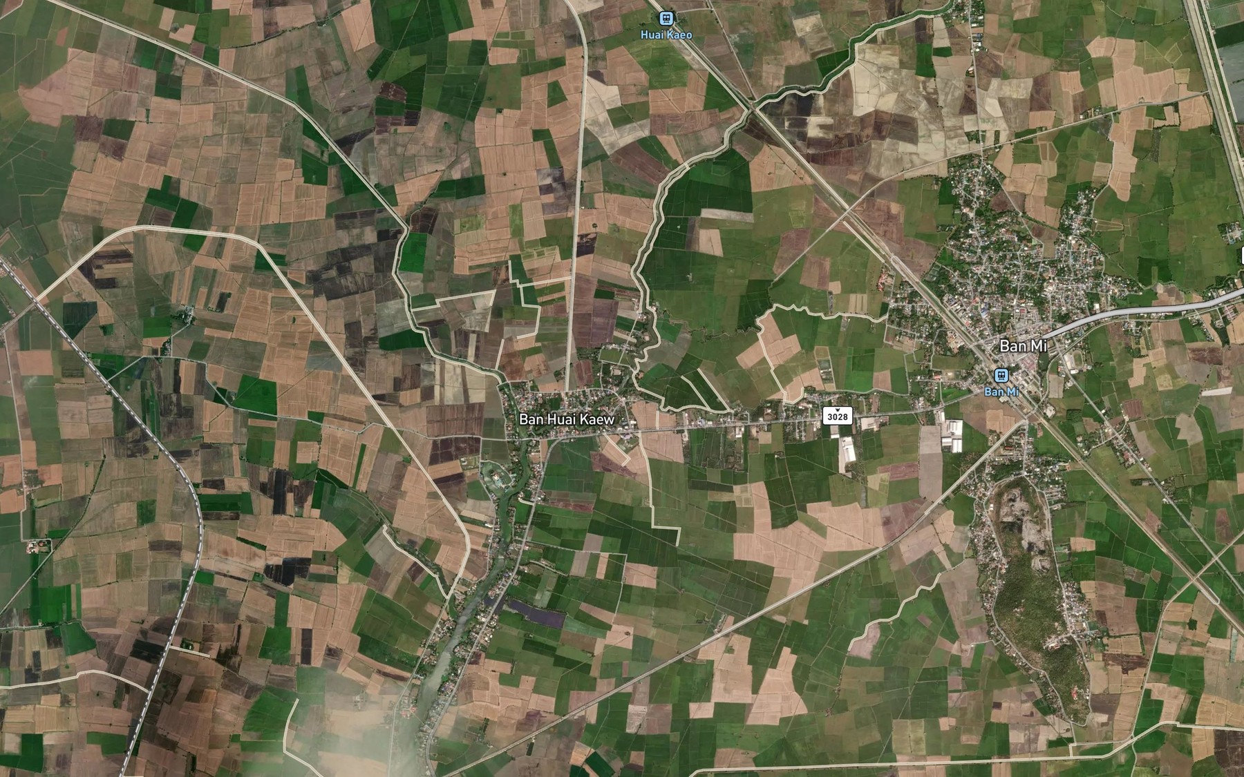 Satellite map of the Khlong Ang
