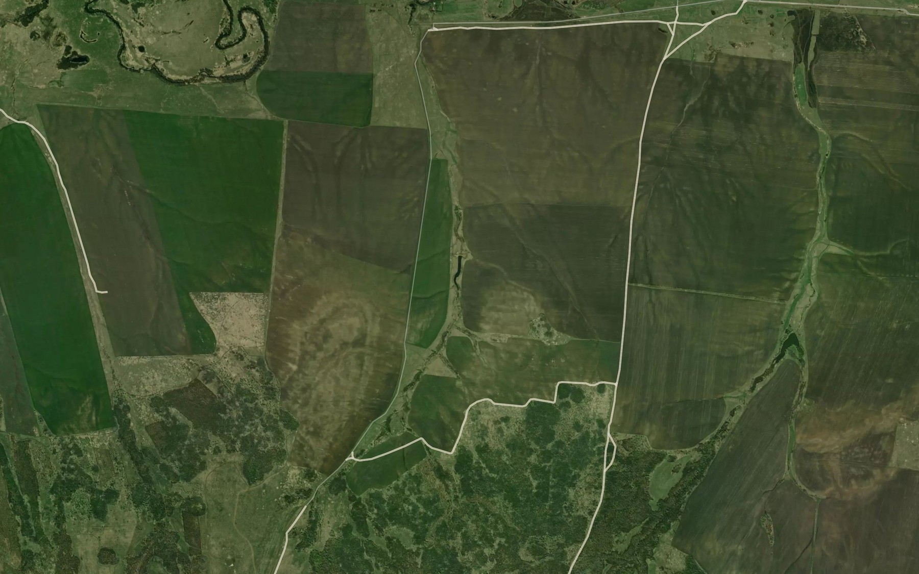 Satellite map of the Balka Dyadina