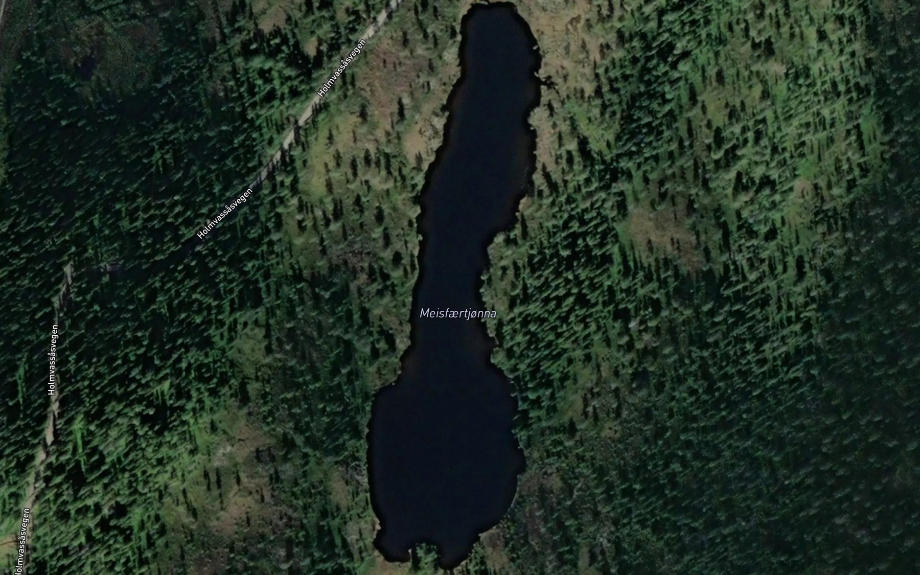Satellite map of the Meisfaertjonna