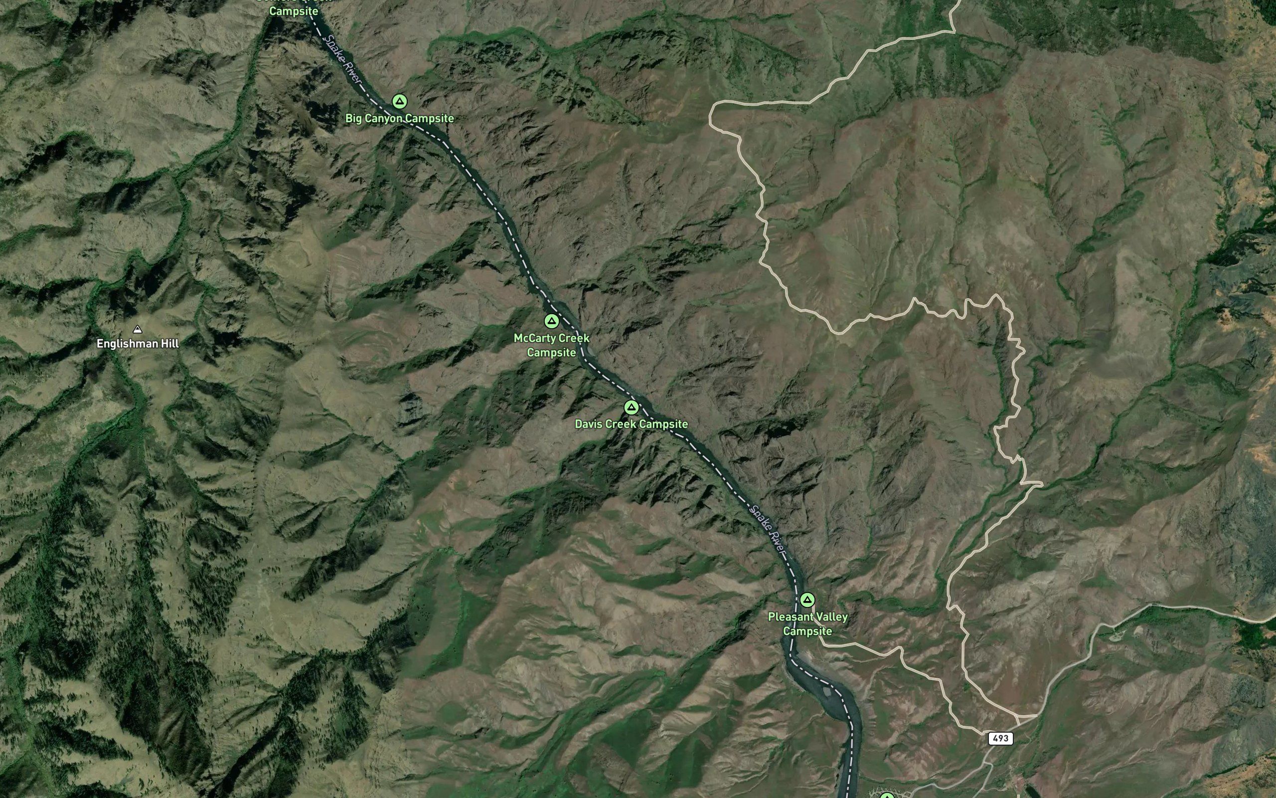 Davis Creek Rapids