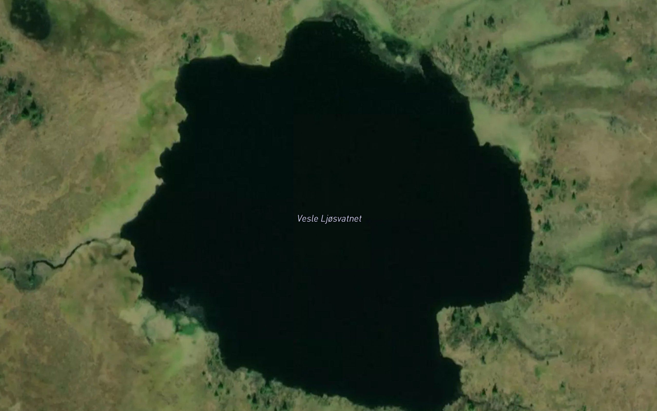 Ljosvatnet,vesle