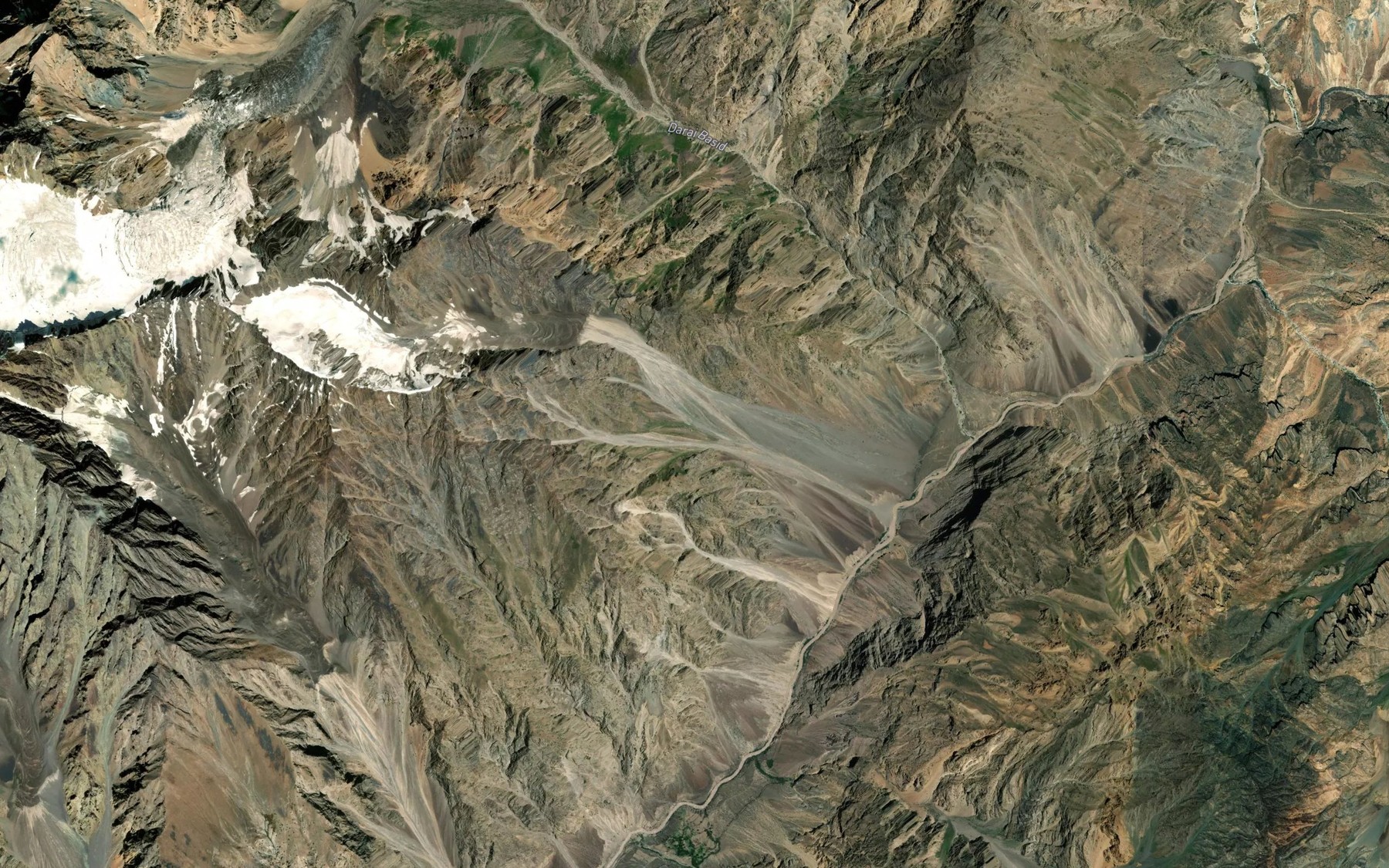Satellite map of the Dzhafak