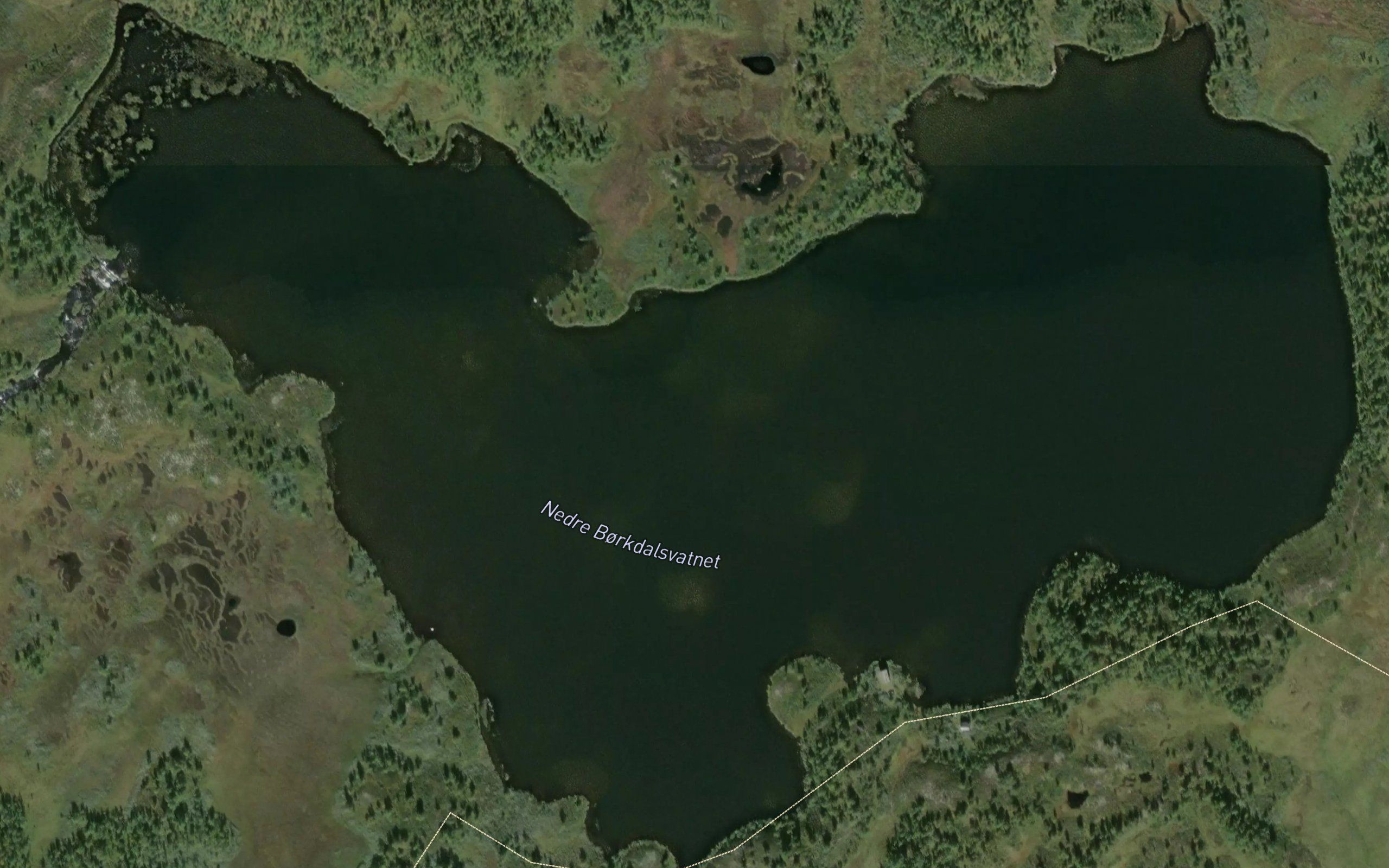 Nedre Bjorkdalsvatnet