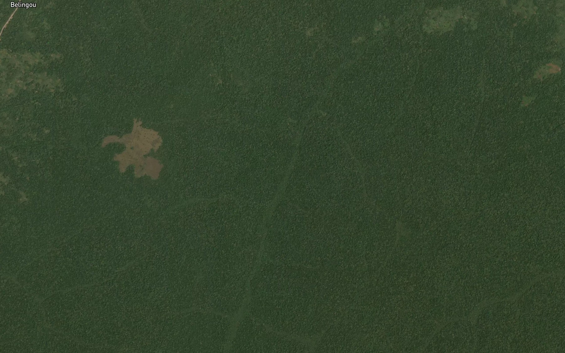 Satellite map of the Pise