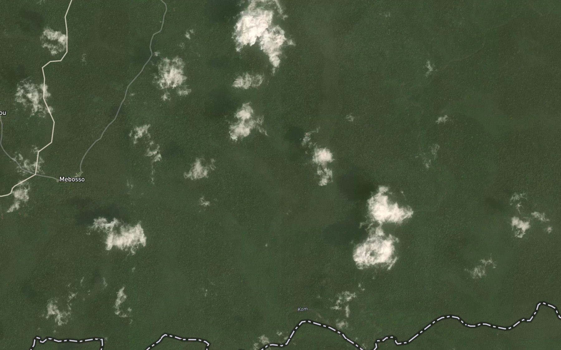 Satellite map of the Mbem