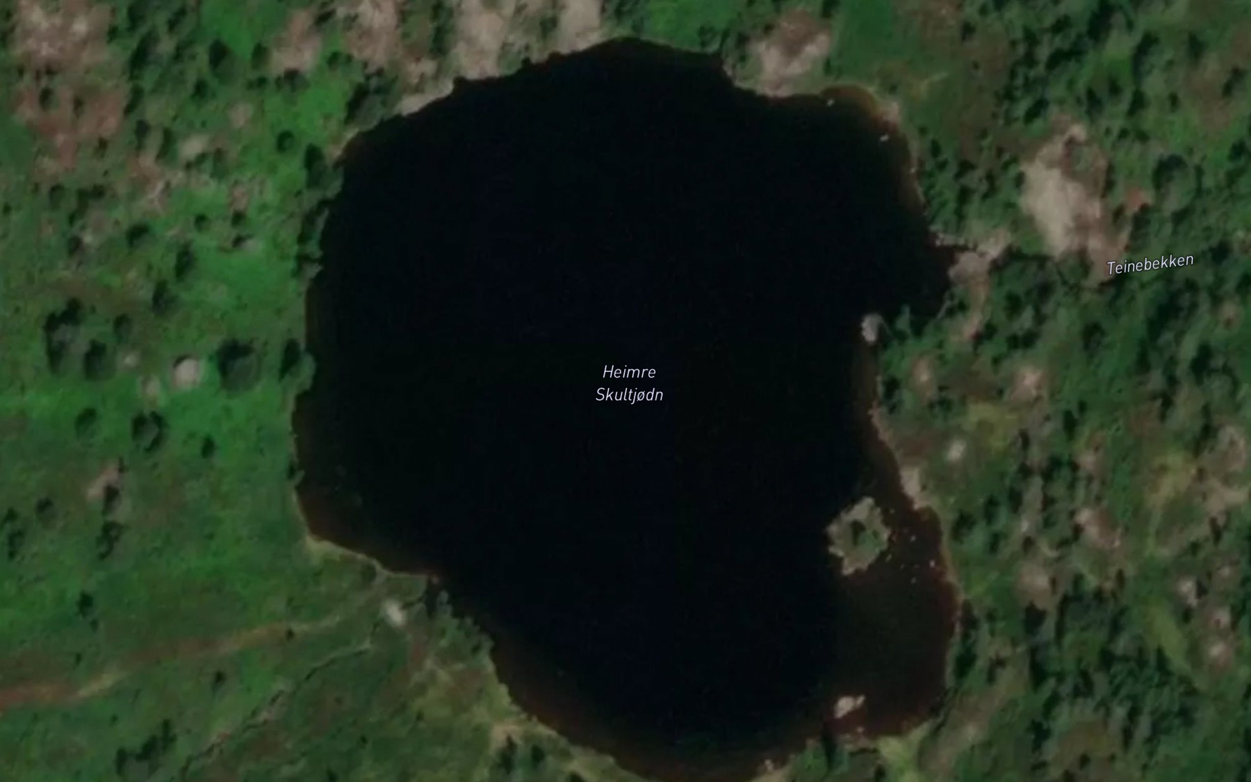 Satellite map of the Heimre Skultjodn