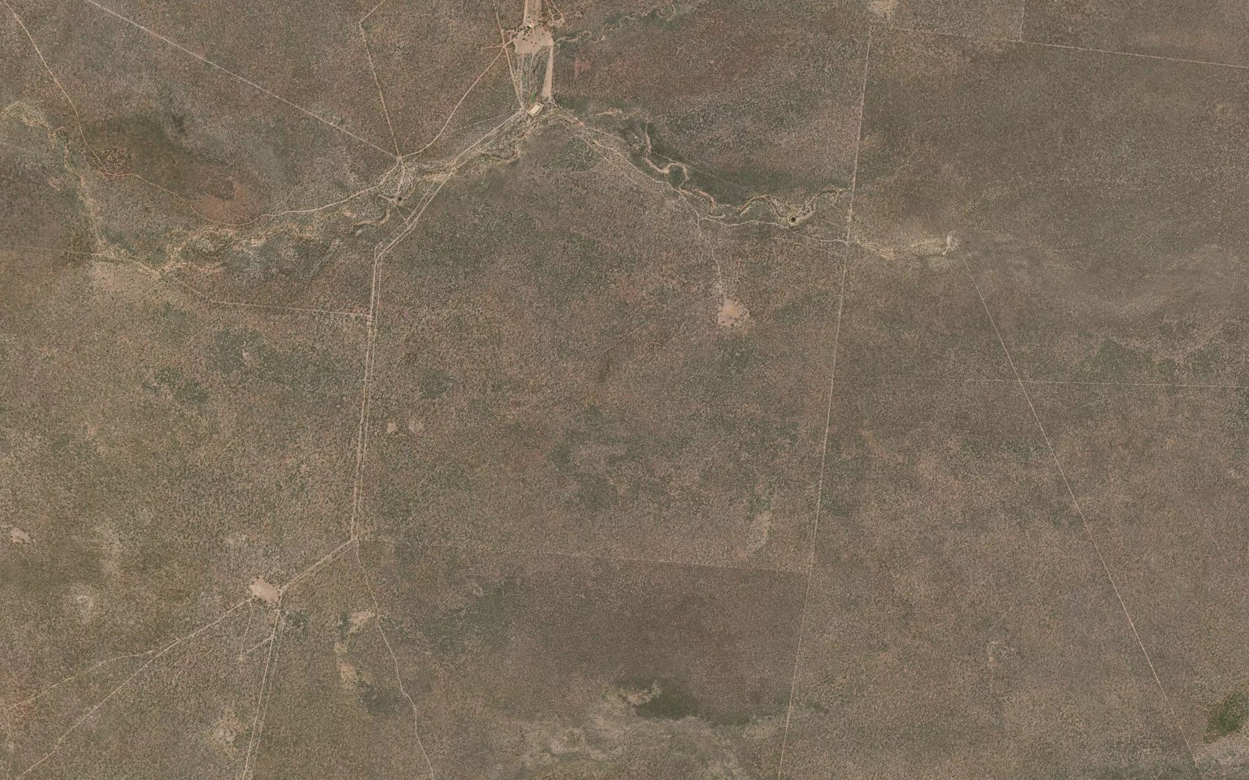 Satellite map of the Christmas Creek