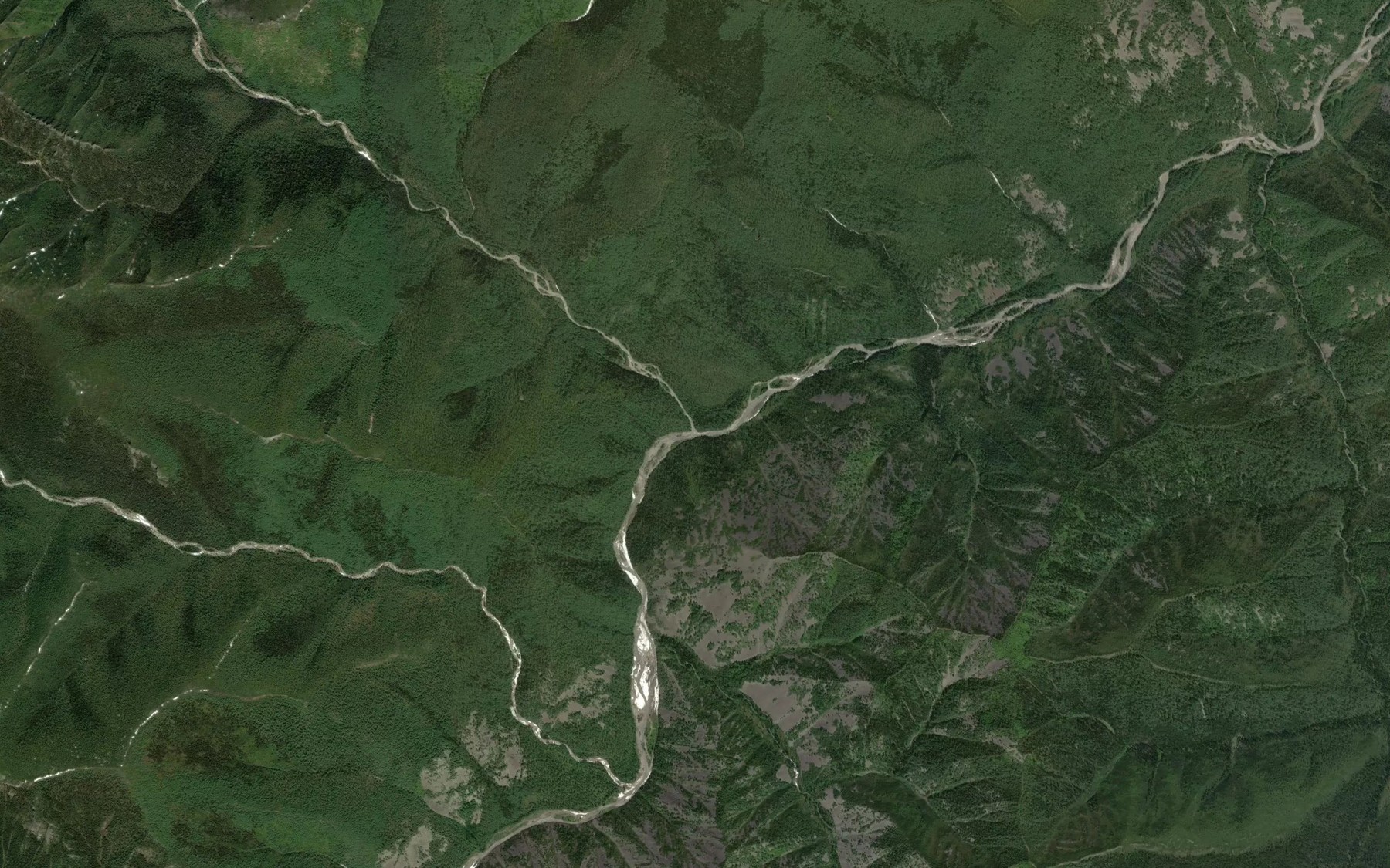 Satellite map of the Pravaya Nipna