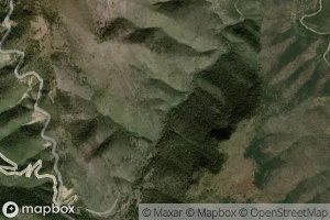 Satellite map of the Barranca Codornices