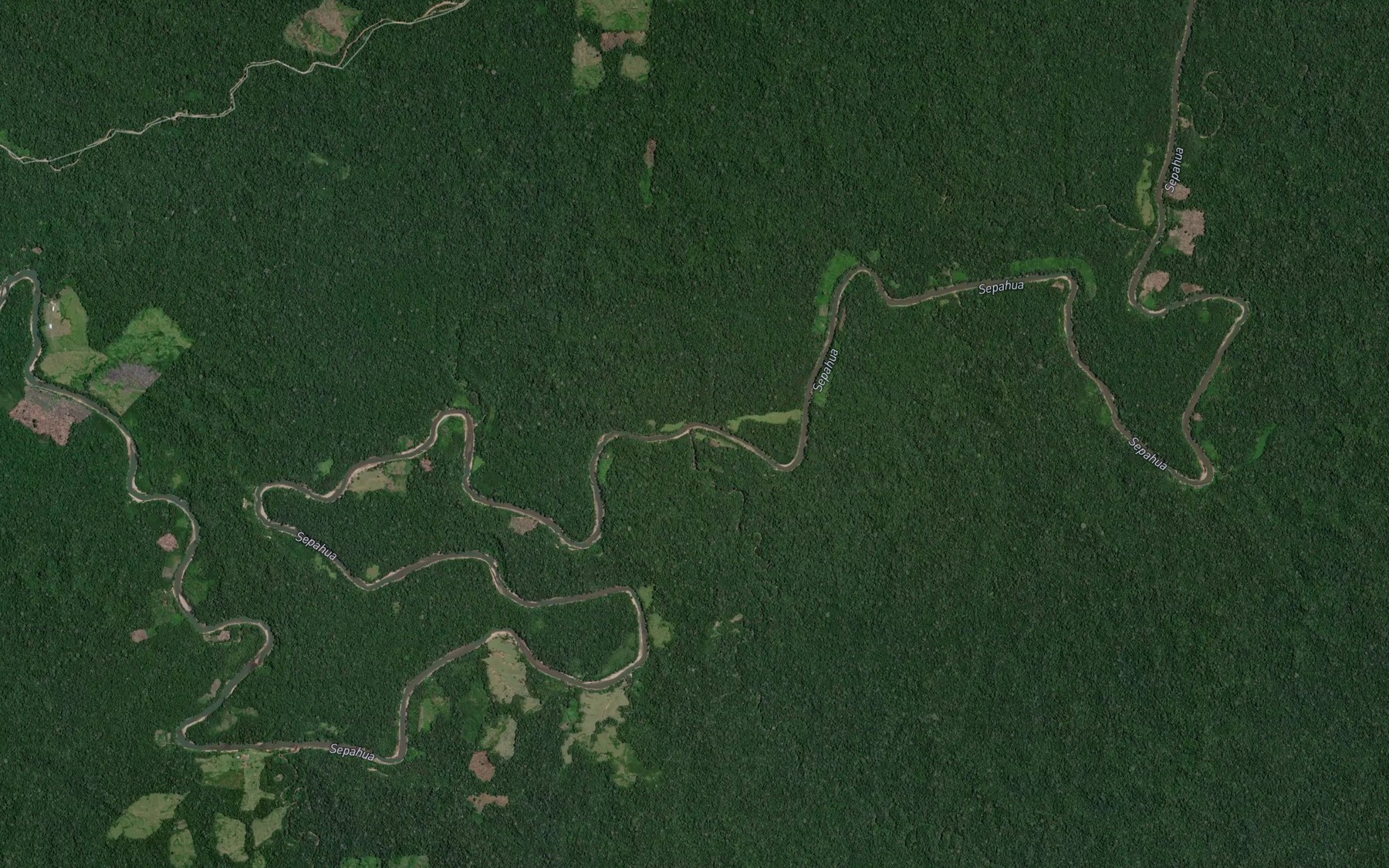 Satellite map of the Quebrada Yumbaya