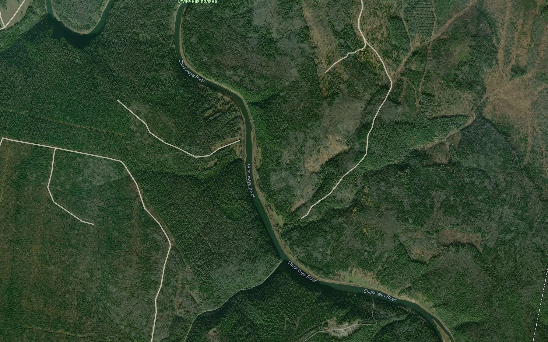 Satellite map of the Bol'shaya Yelovka