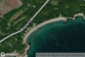 Grande anse de Ridge Point