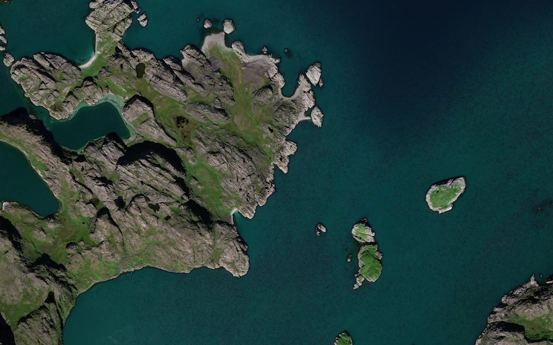 Satellite map of the Garavakki