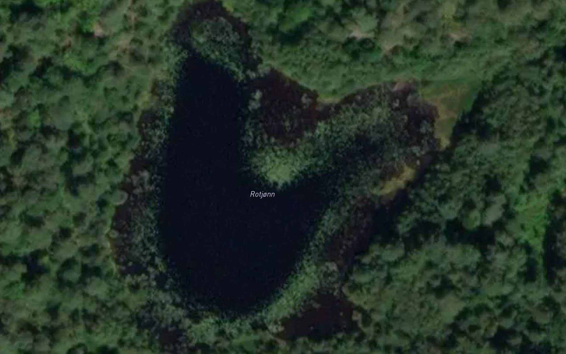Satellite map of the Rotjonn
