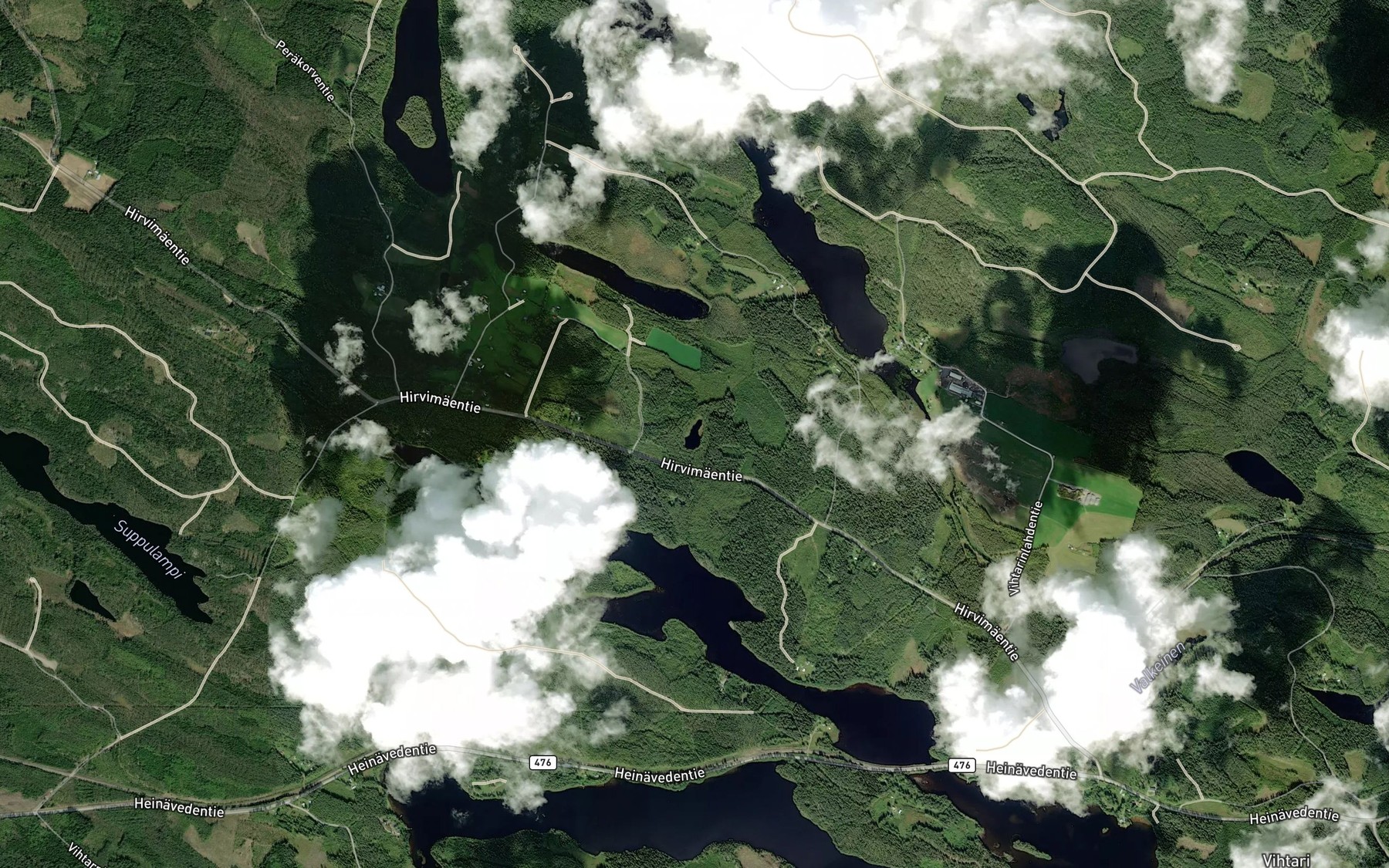 Satellite map of the Suuri-Kalettoma