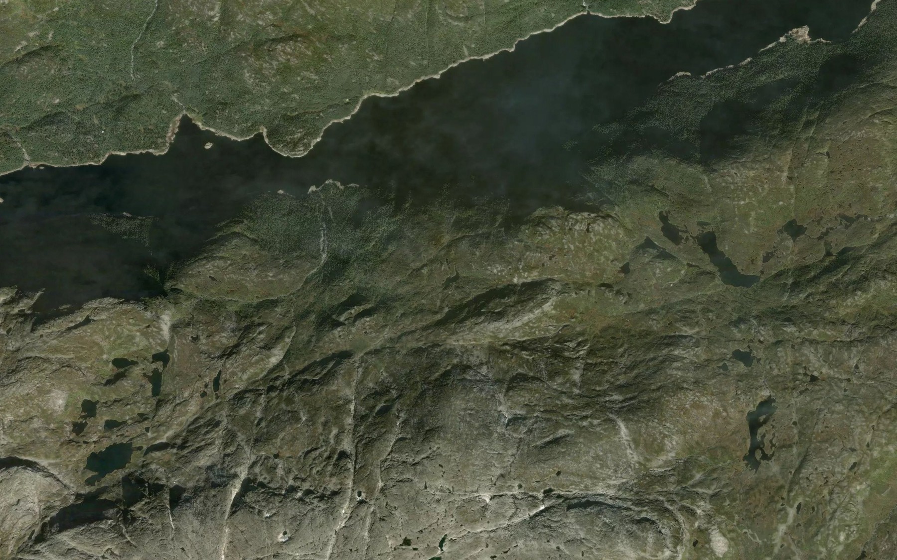 Satellite map of the Hamartjonni