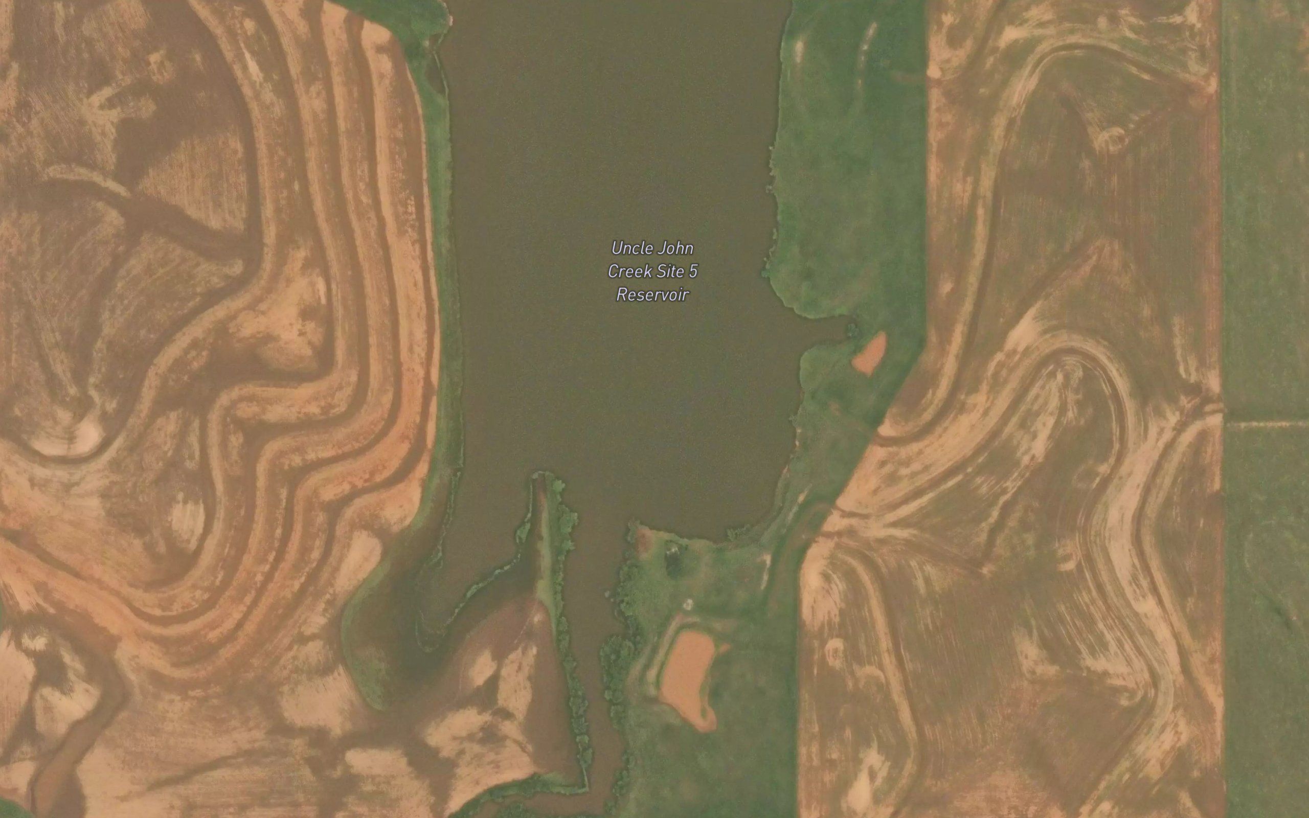 Uncle John Creek Site 5 Reservoir
