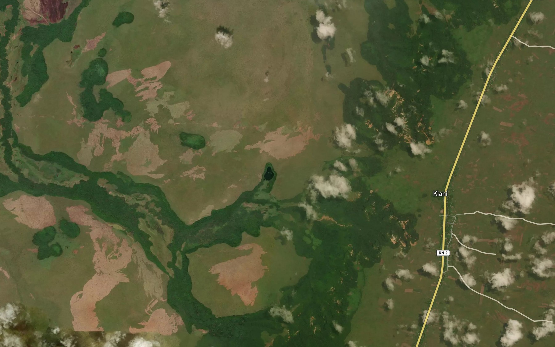 Satellite map of the Gabili