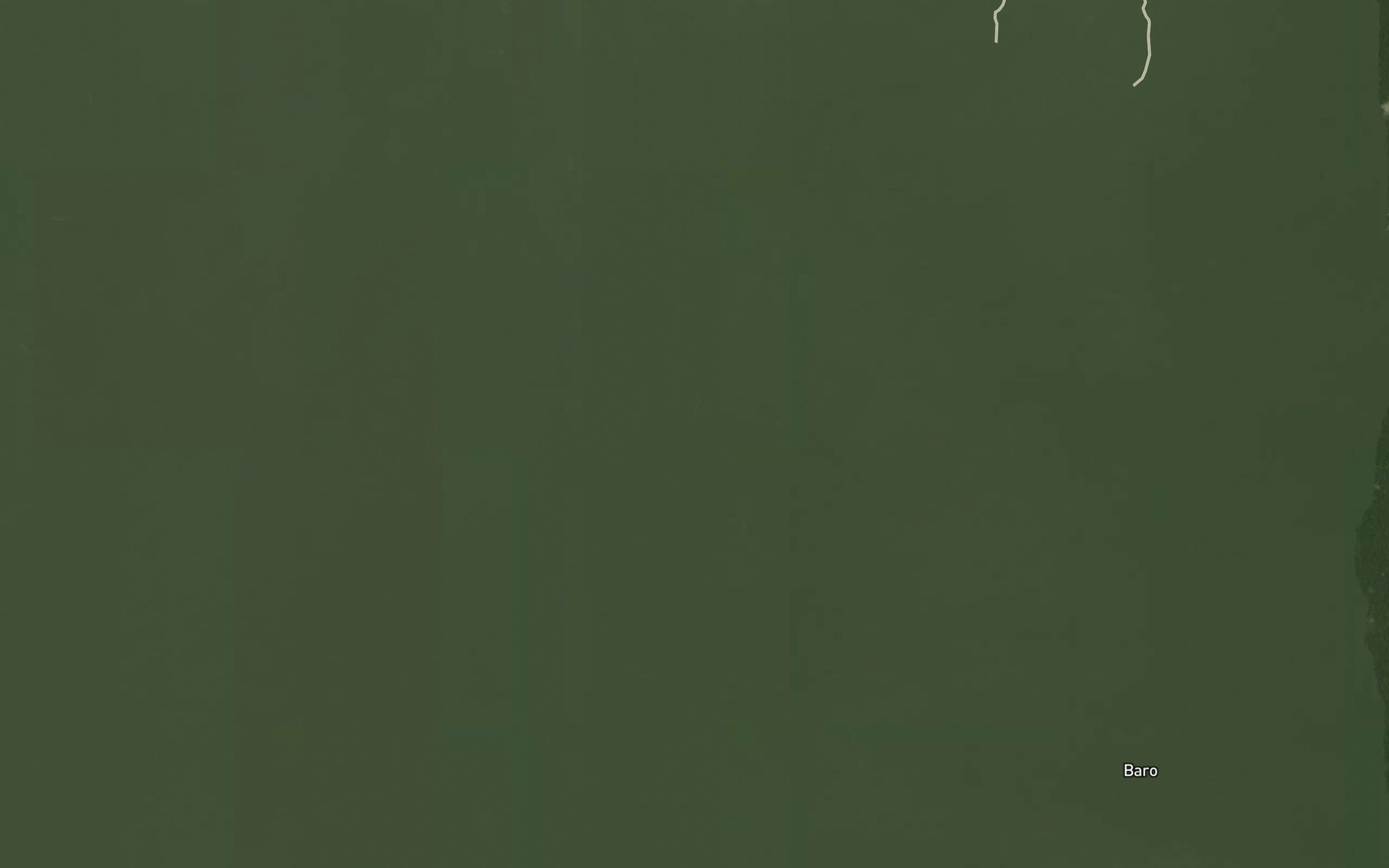 Satellite map of the Marube