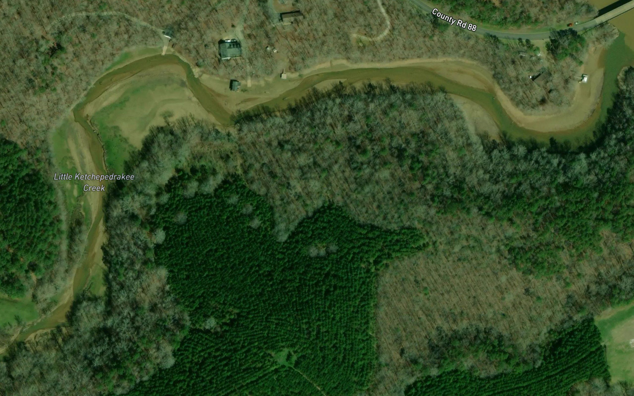 Little Ketchepedrakee Creek
