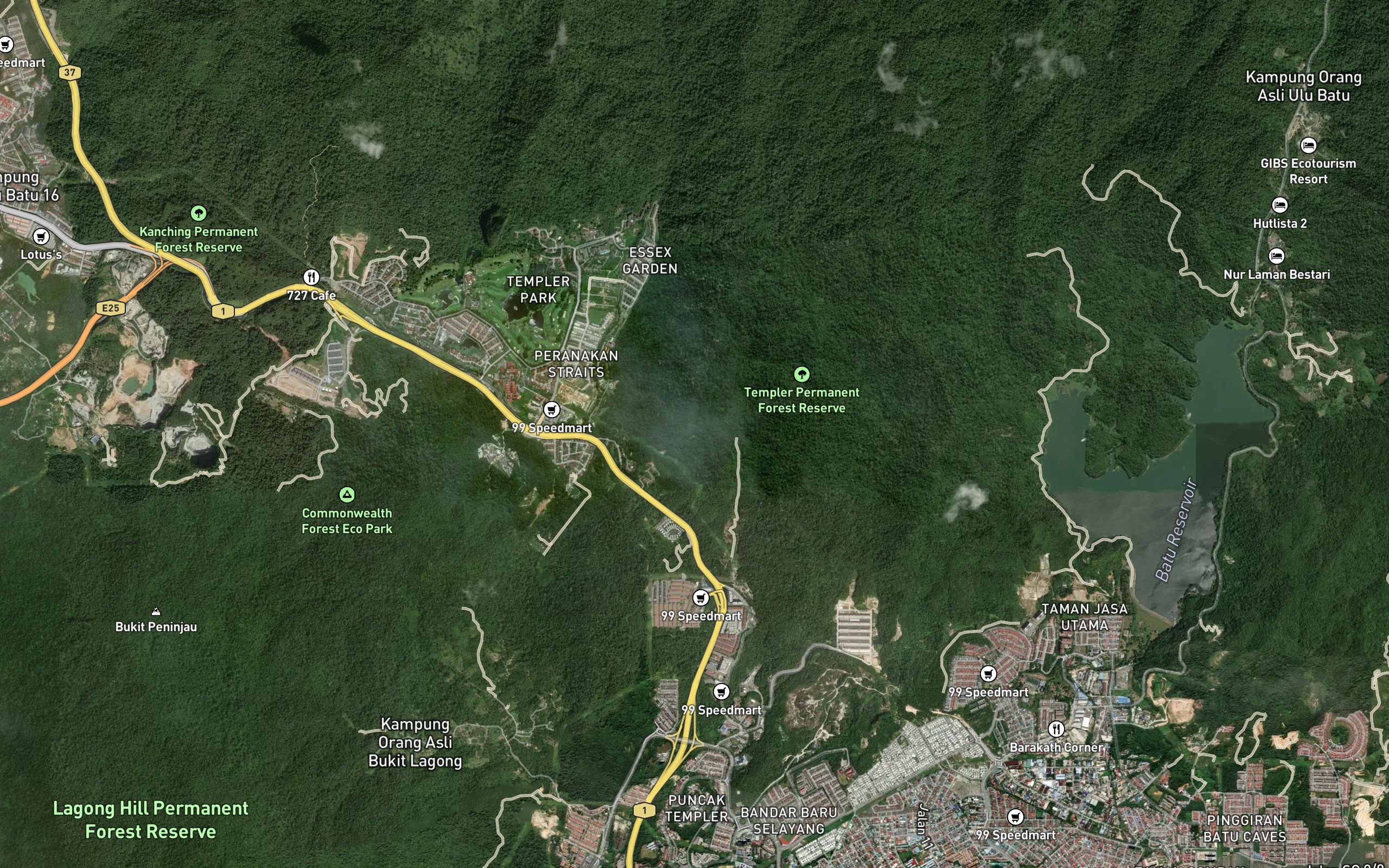 Templer Park Upper Reservoir