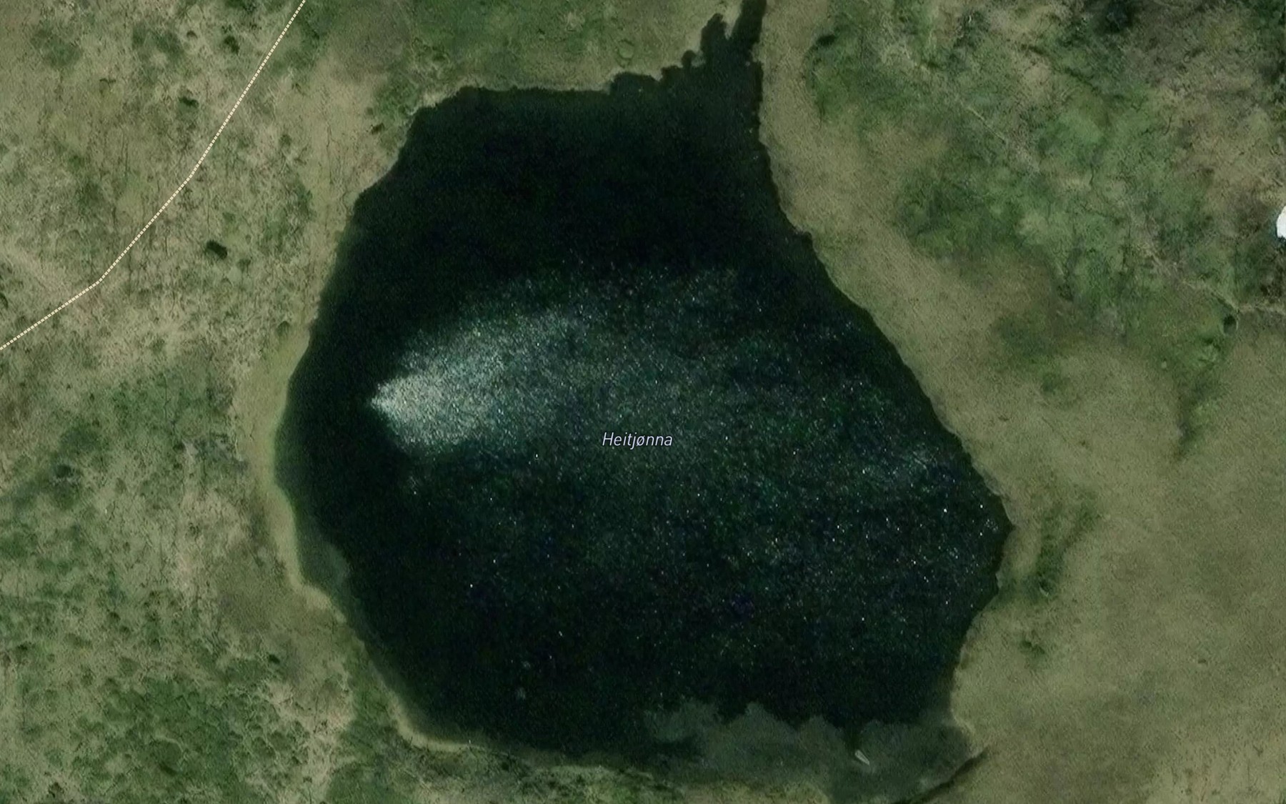 Satellite map of the Heitjonna