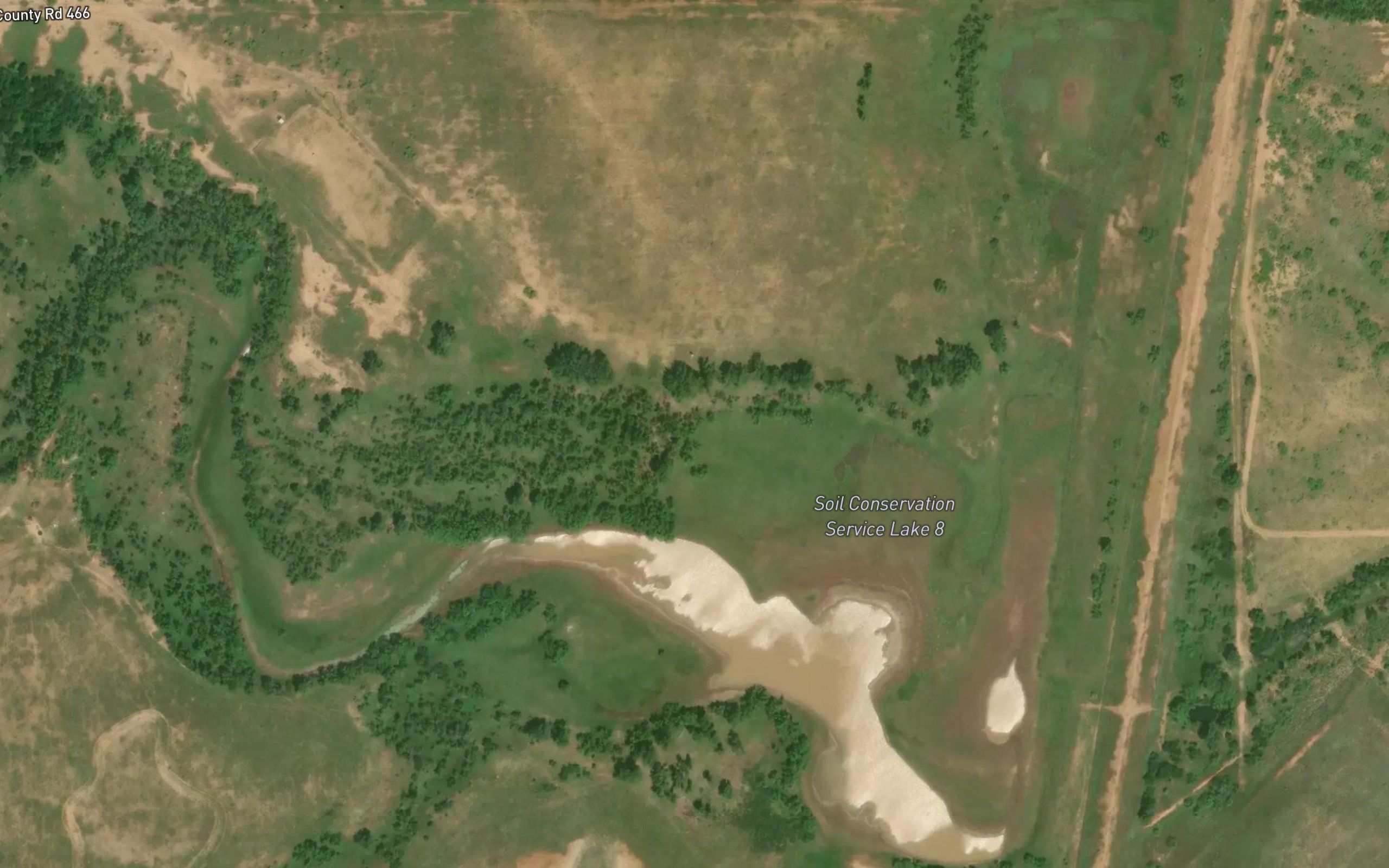 Soil Conservation Service Site 8 Reservoir