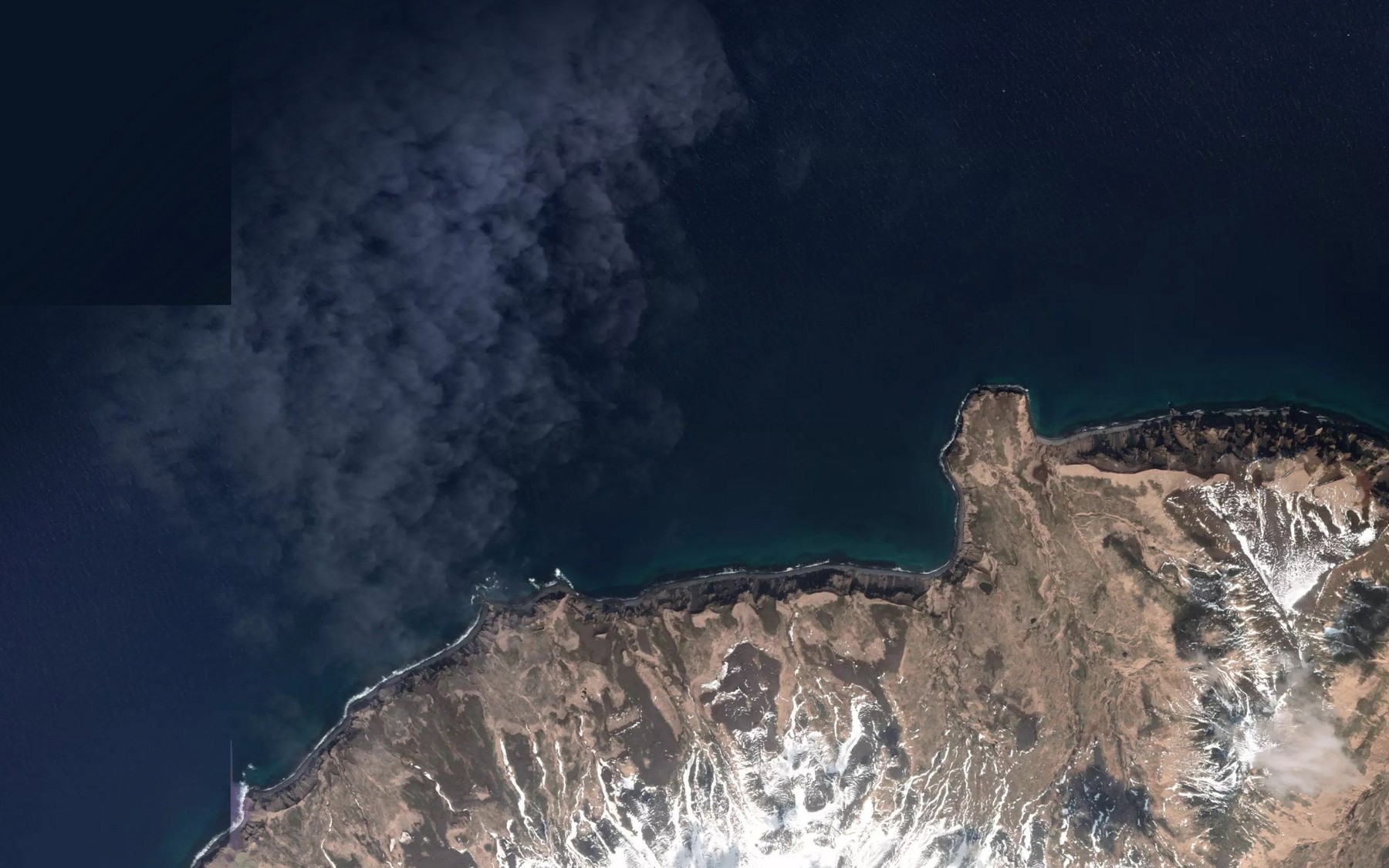 Satellite map of the North-northwest Bight