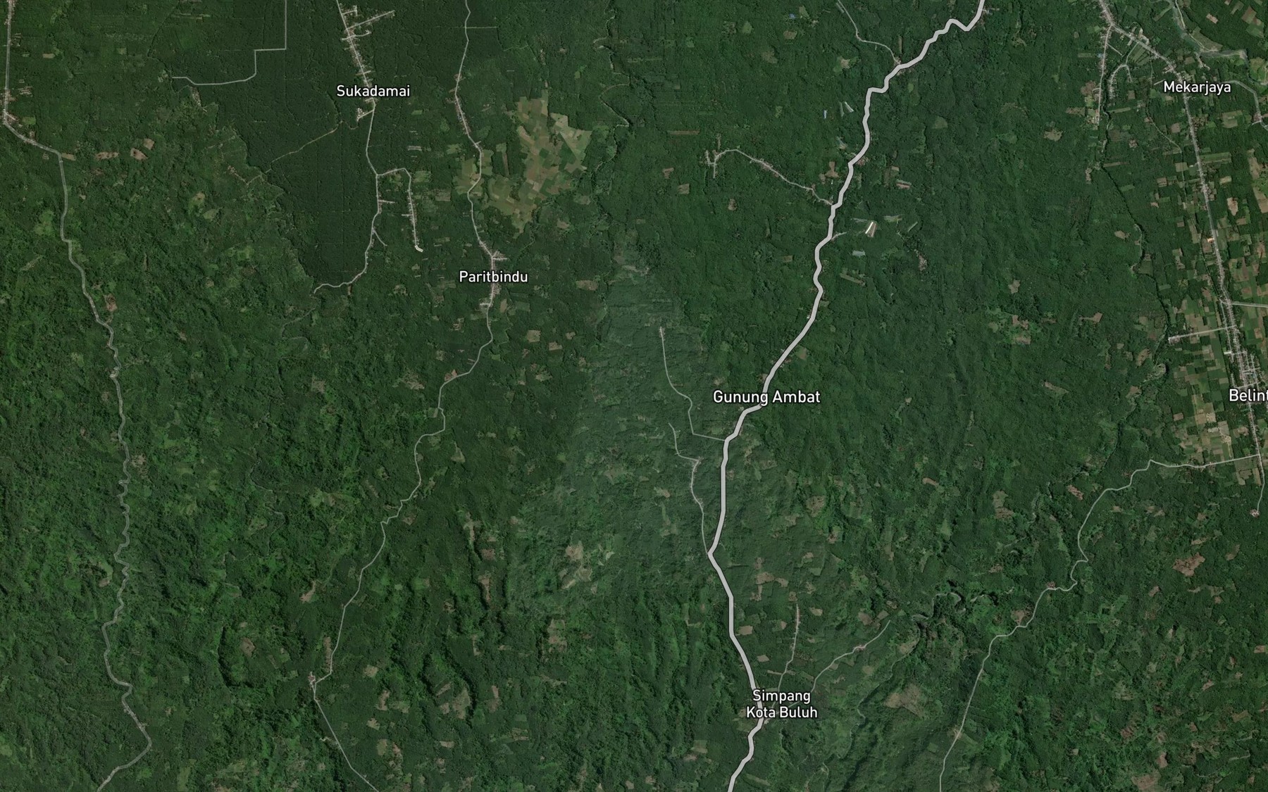Satellite map of the Lao Sirawarawa