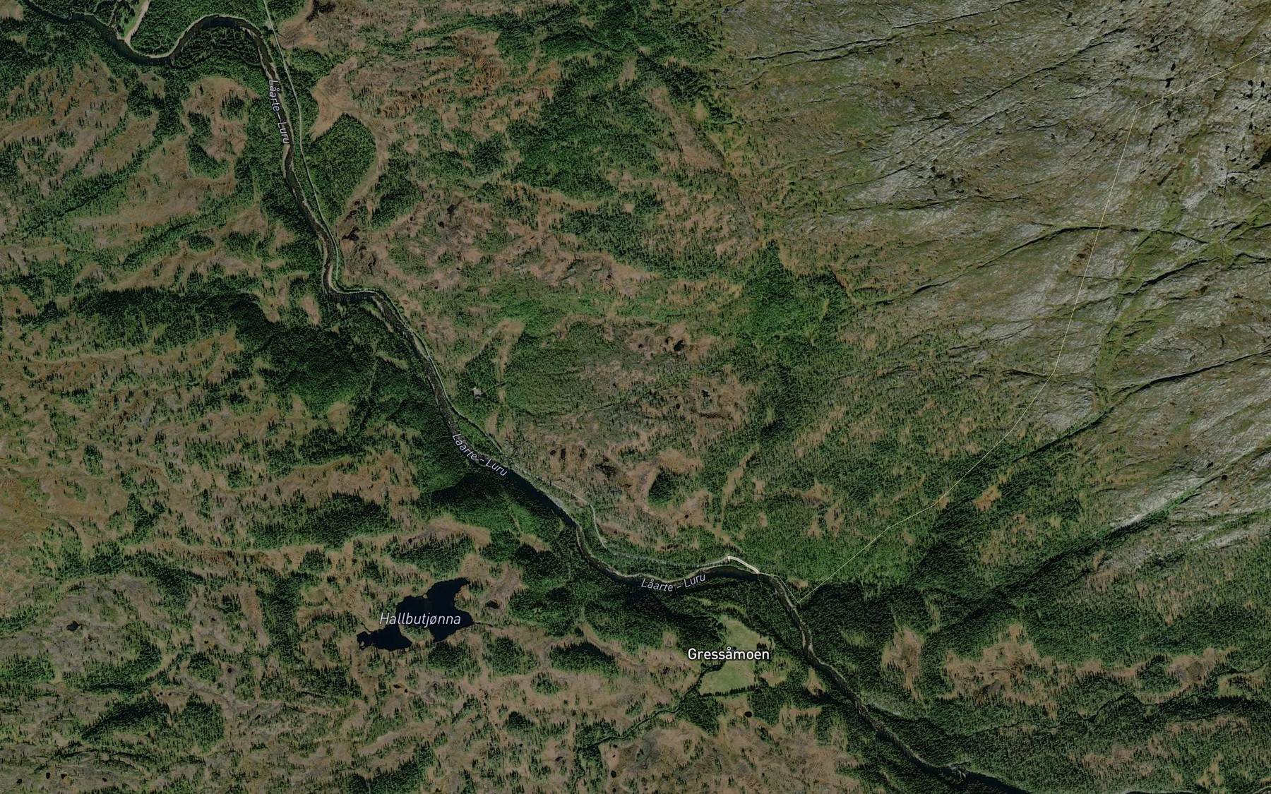 Satellite map of the Marbergbekken