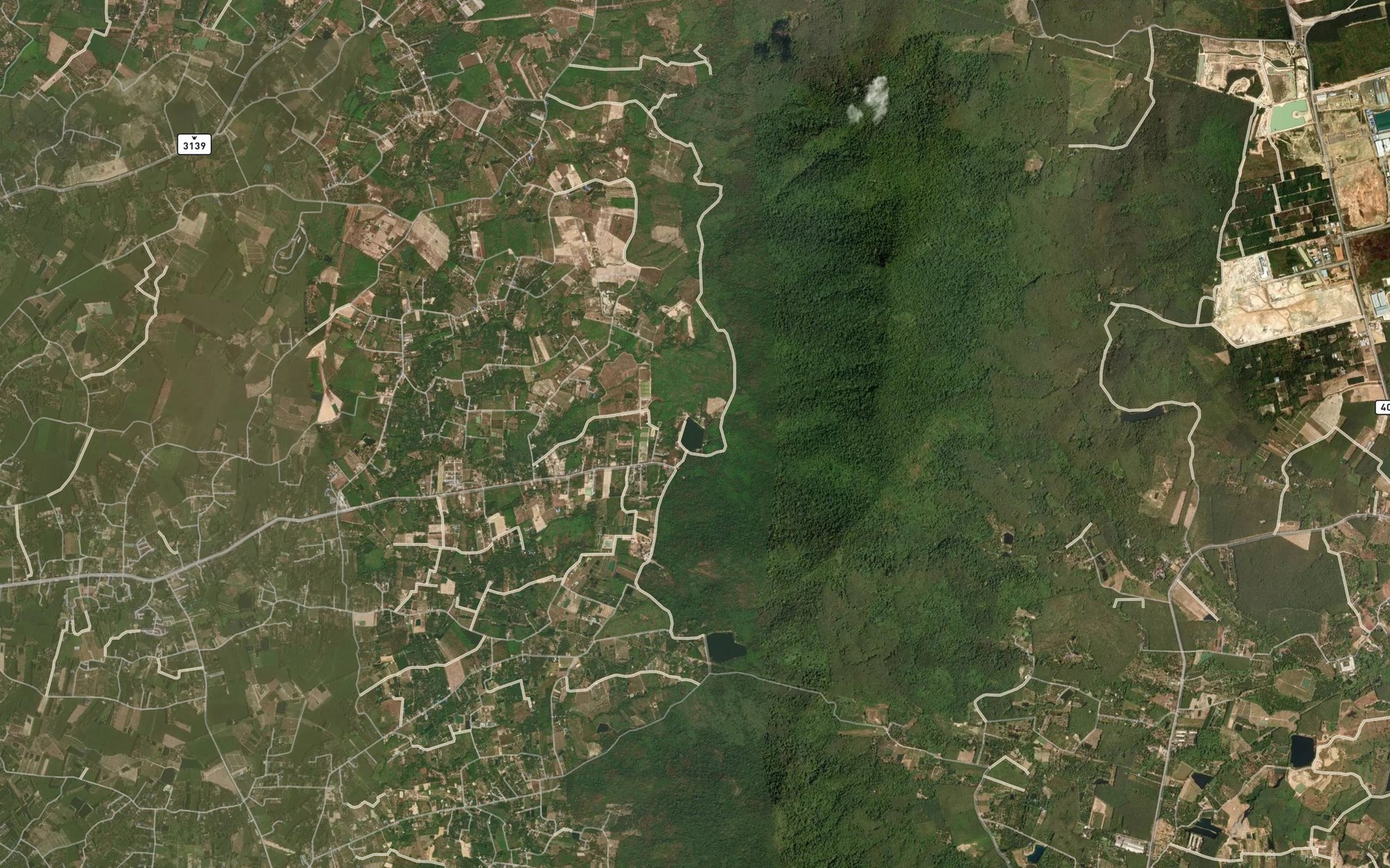 Satellite map of the Ang Kep Nam Ban Laeng