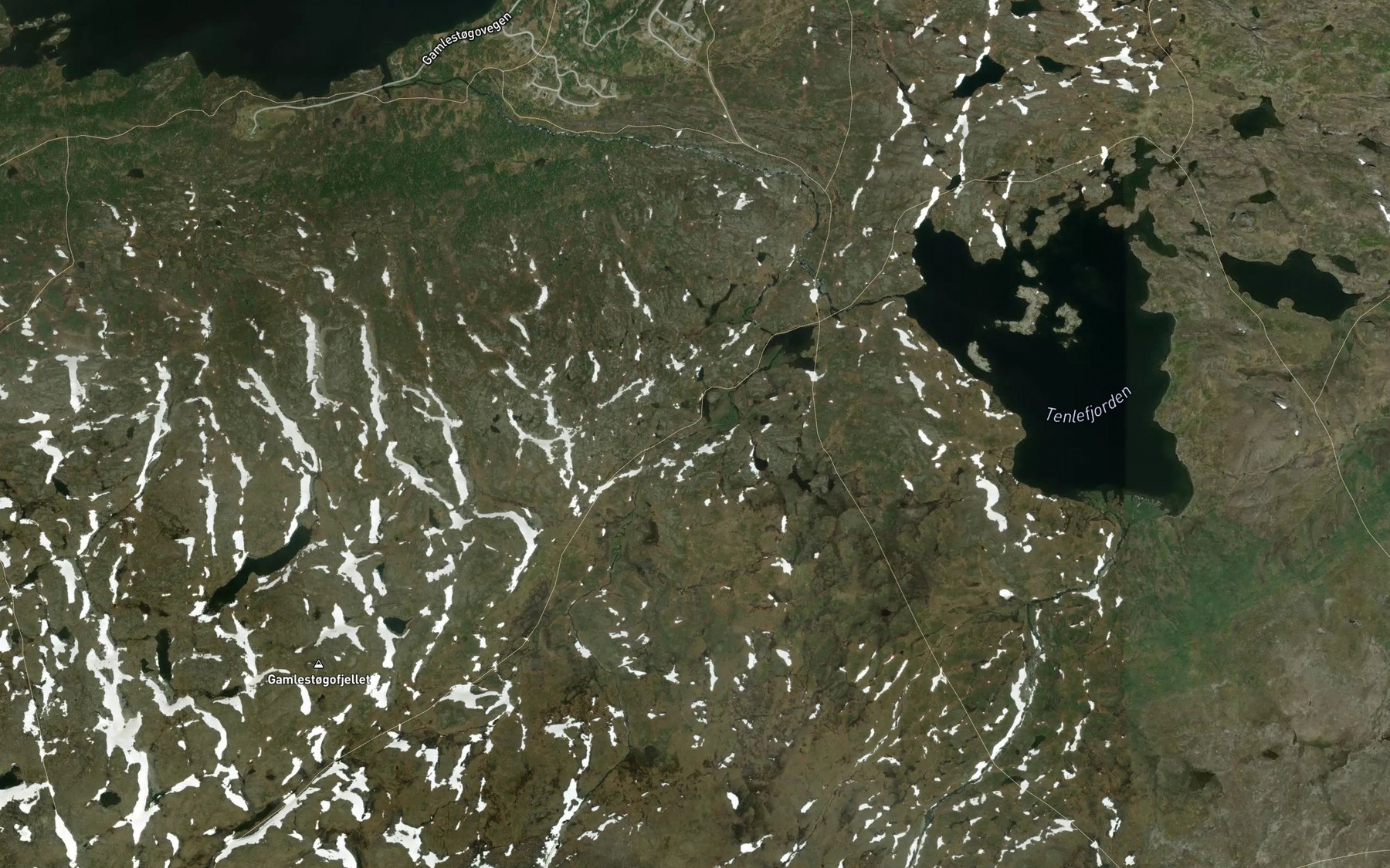 Satellite map of the Grone Kiladn