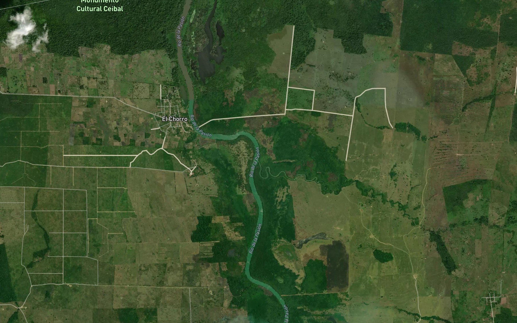 Satellite map of the Arroyo Santa Monica