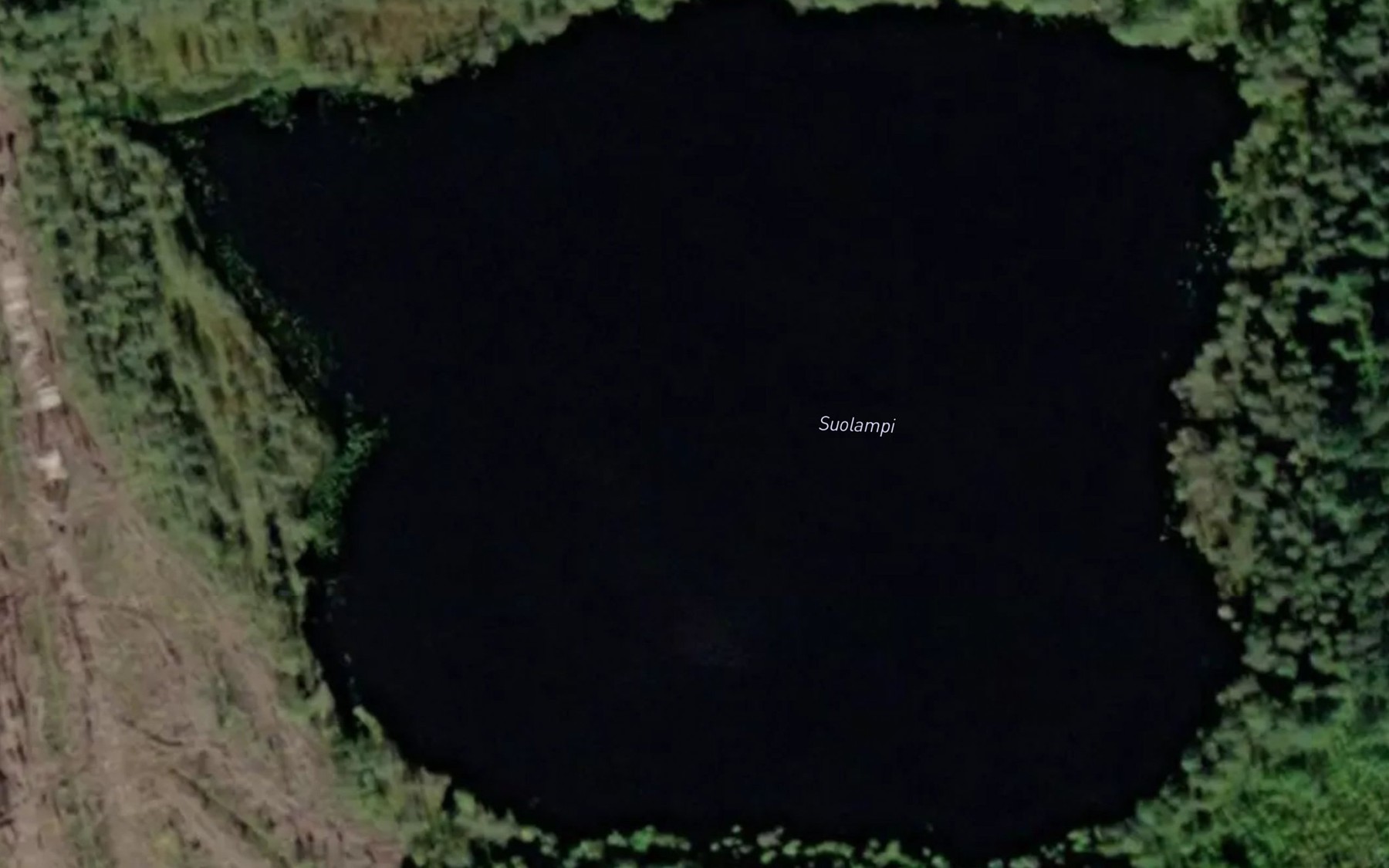Satellite map of the Suolampi