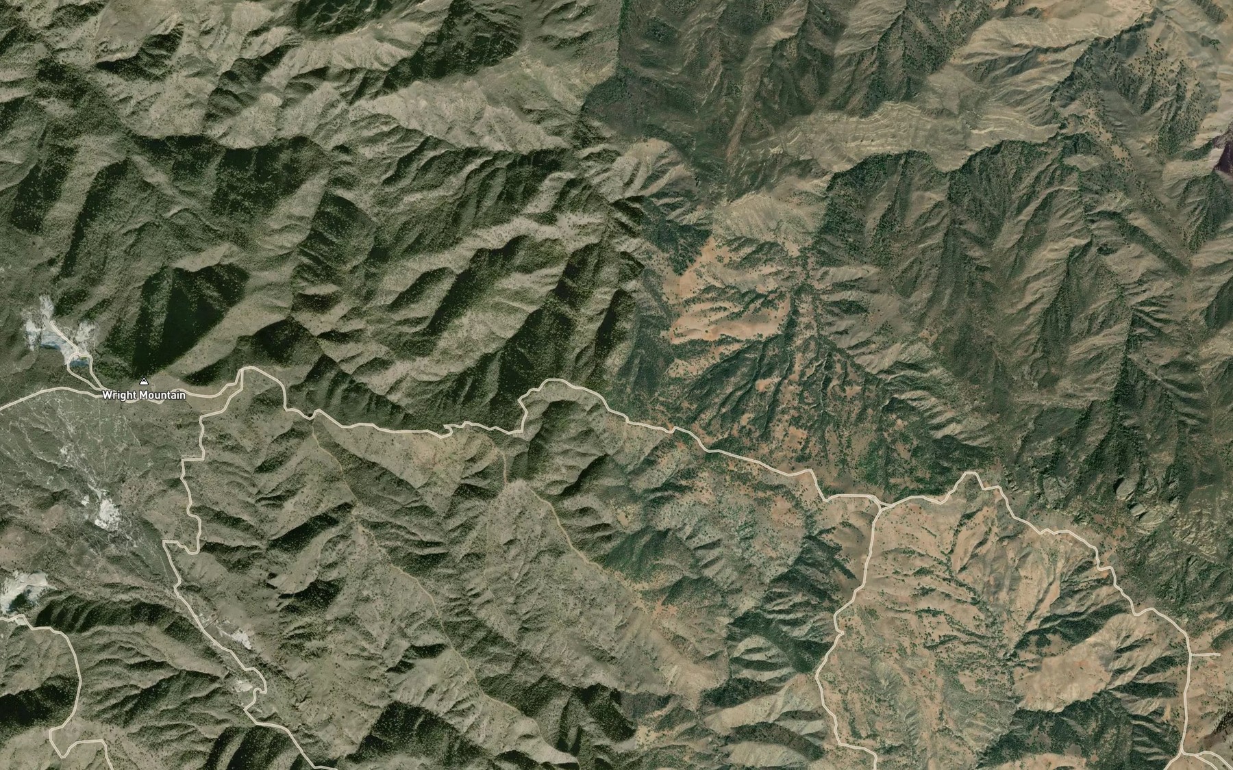 Satellite map of the Zalba Spring