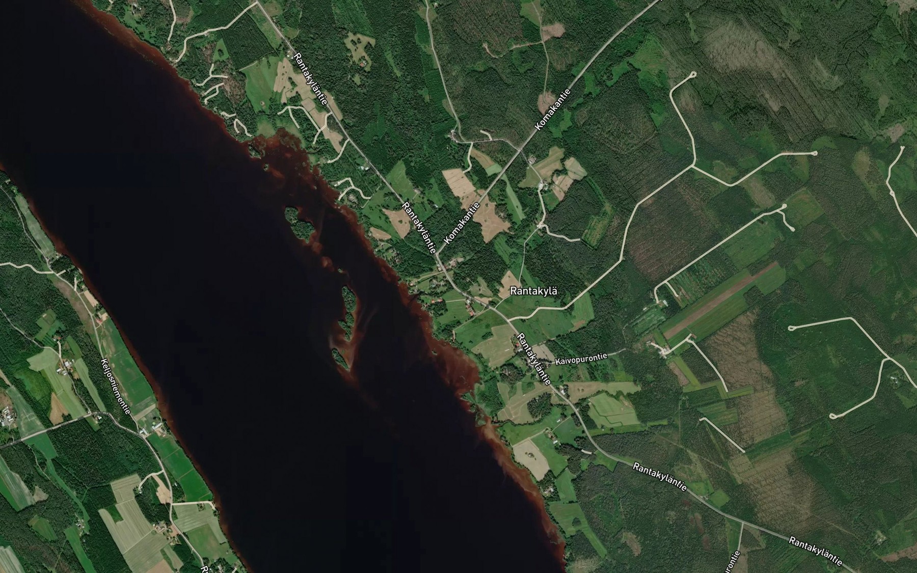 Satellite map of the Savipuro