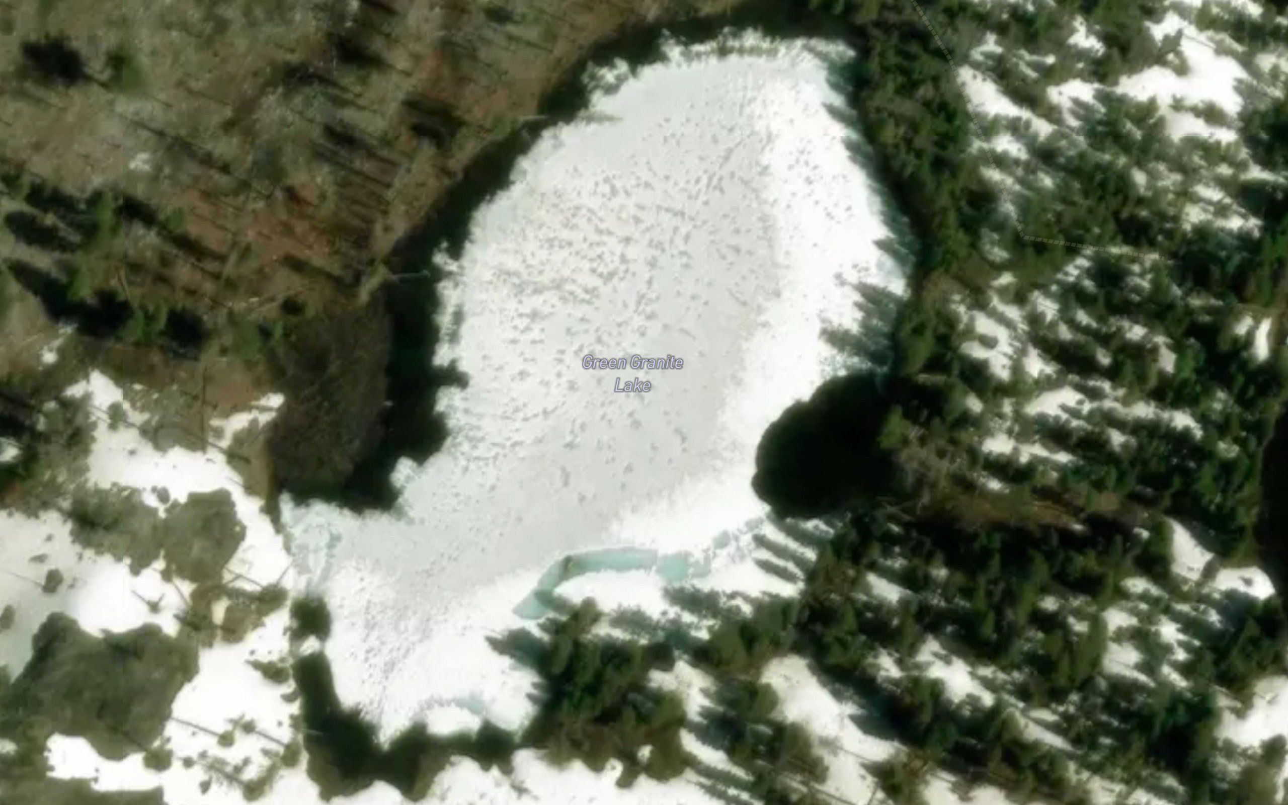 Green Granite Lake