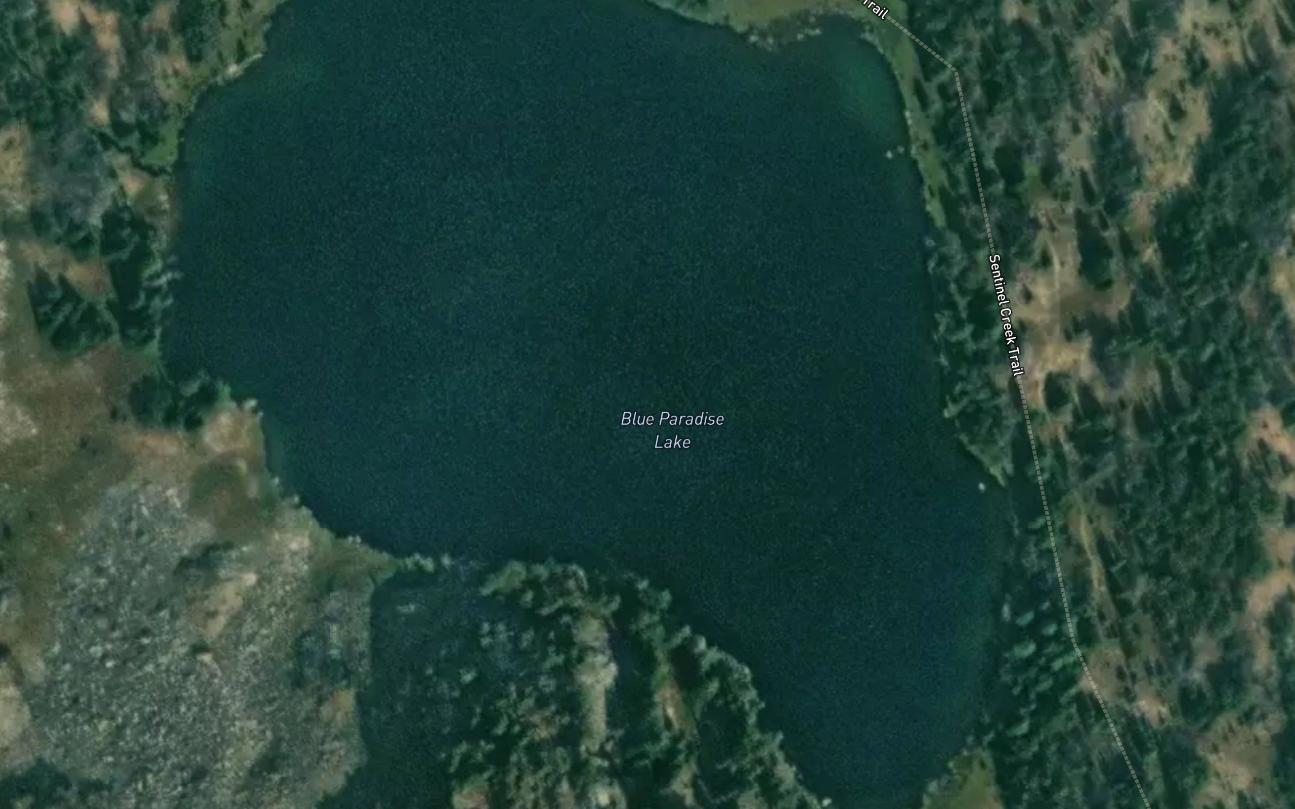 Blue Paradise Lake