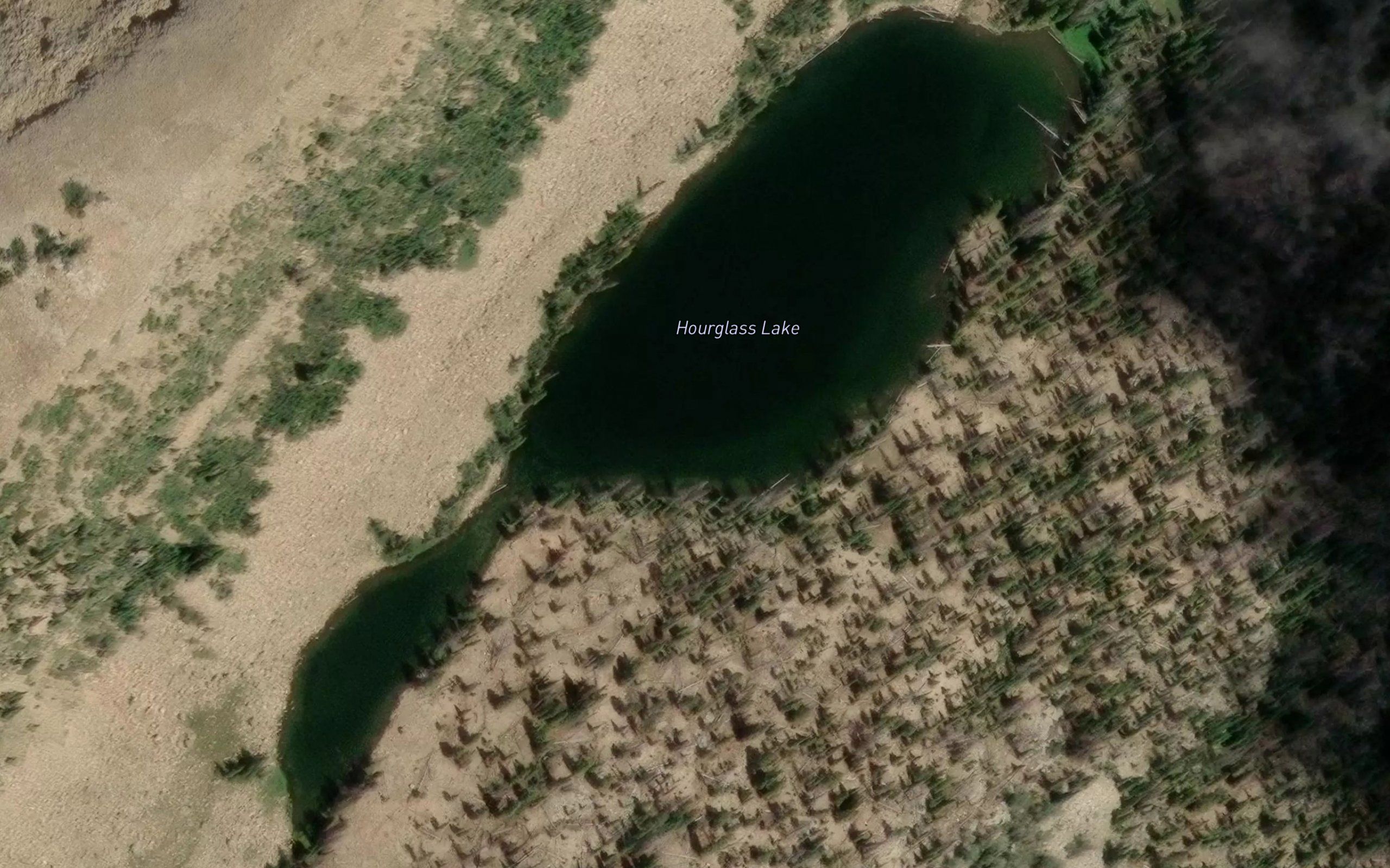 Hourglass Lake