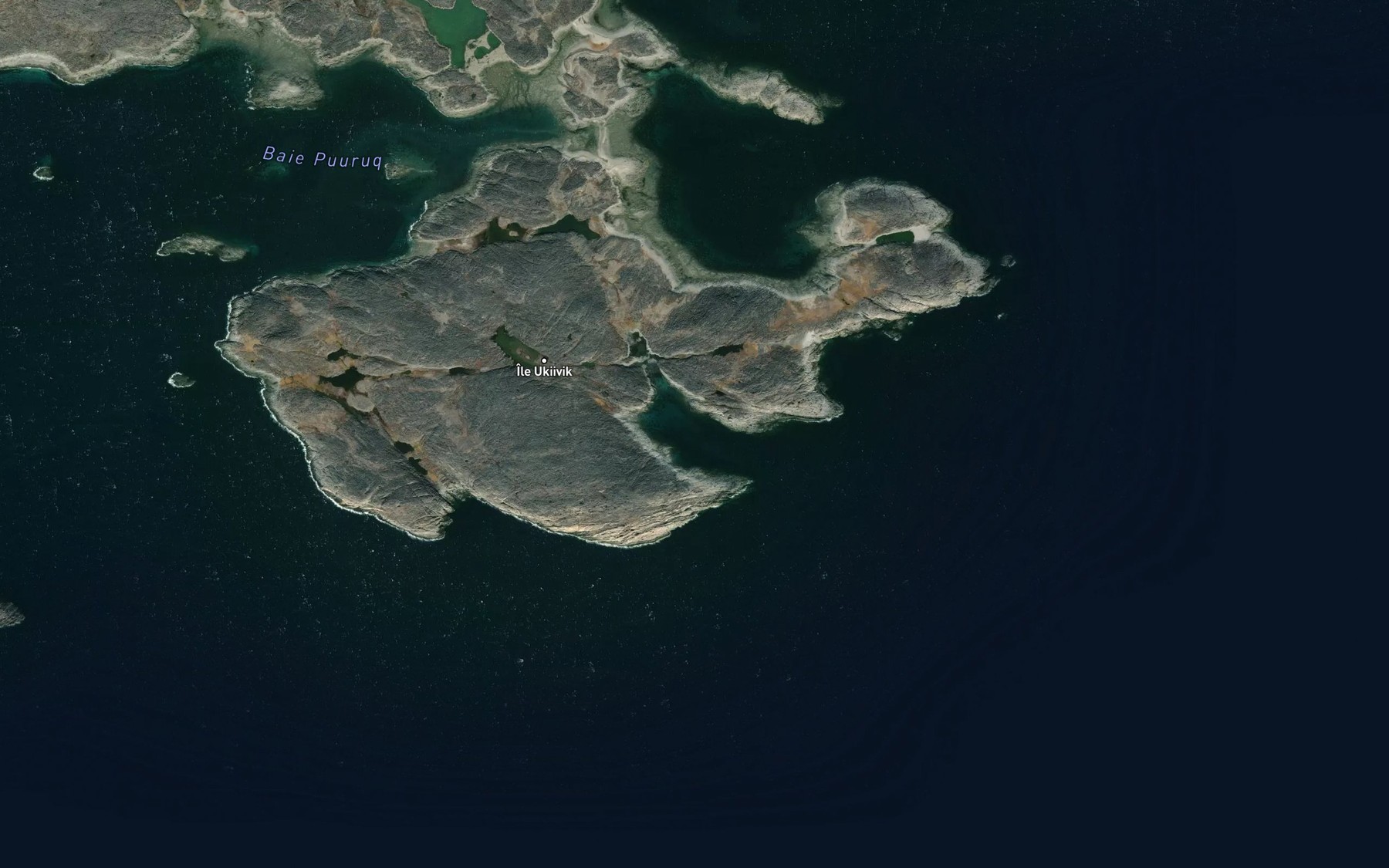 Satellite map of the Baie Tuvaarjuk
