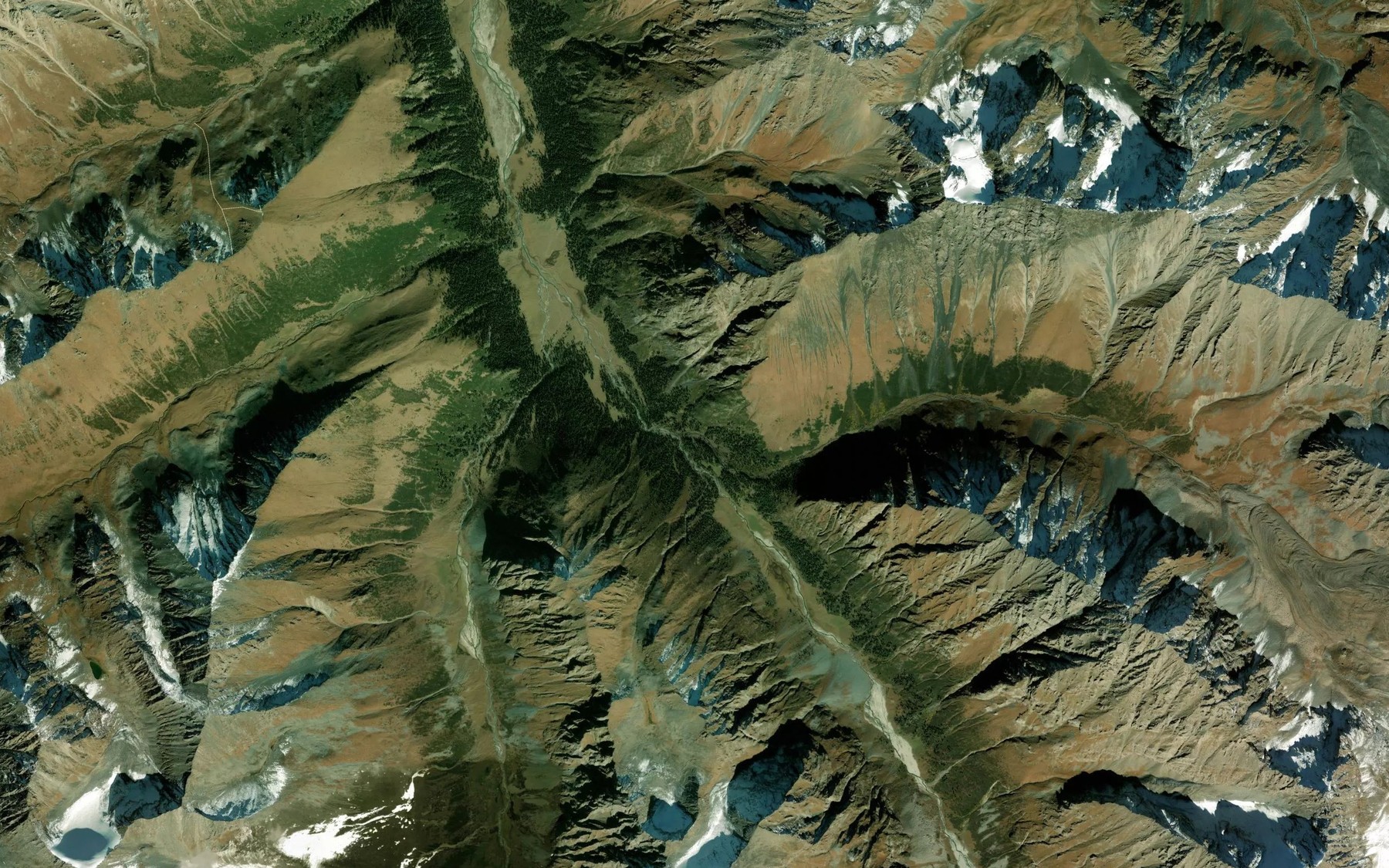Satellite map of the Archalytor