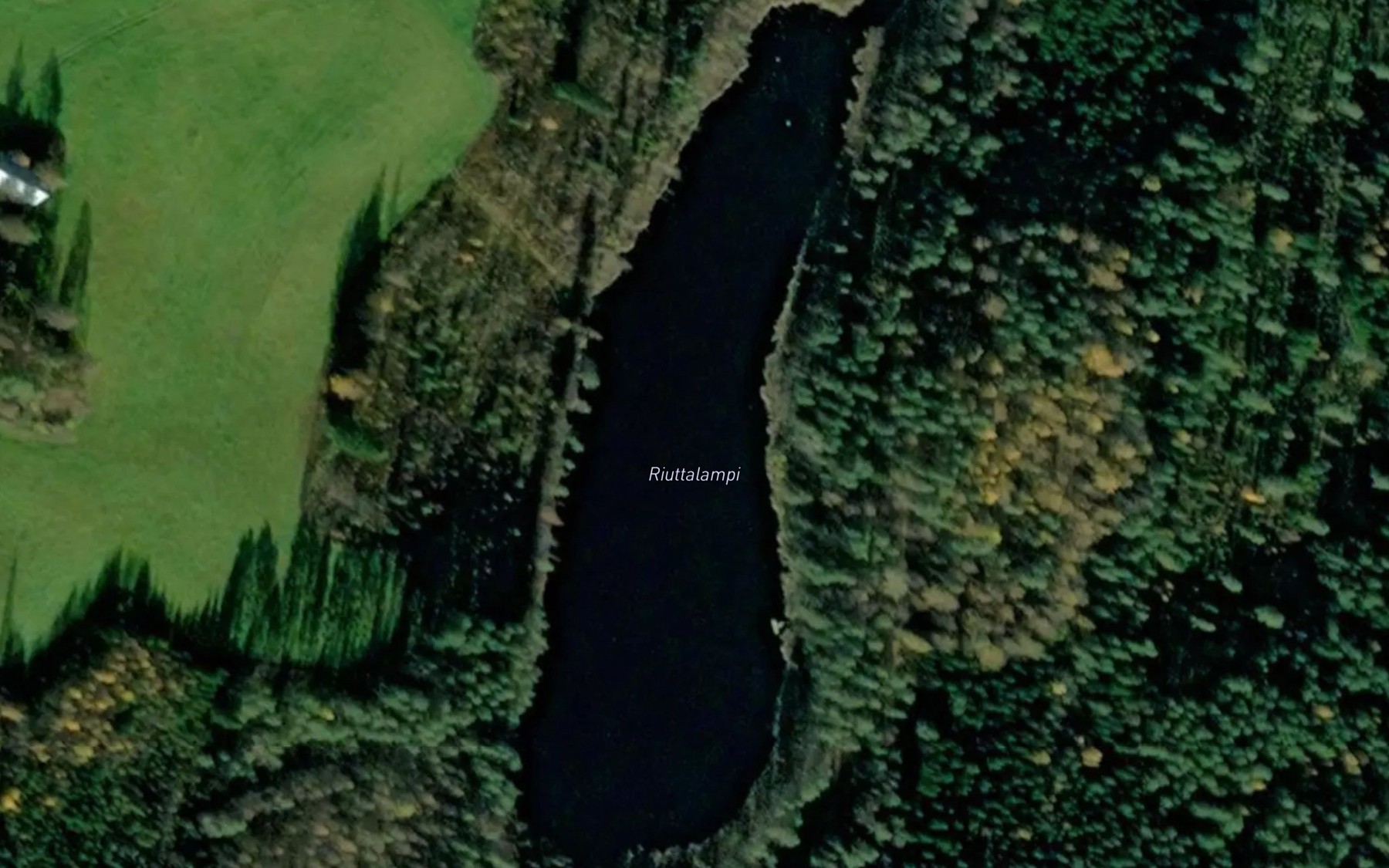 Satellite map of the Riuttalampi
