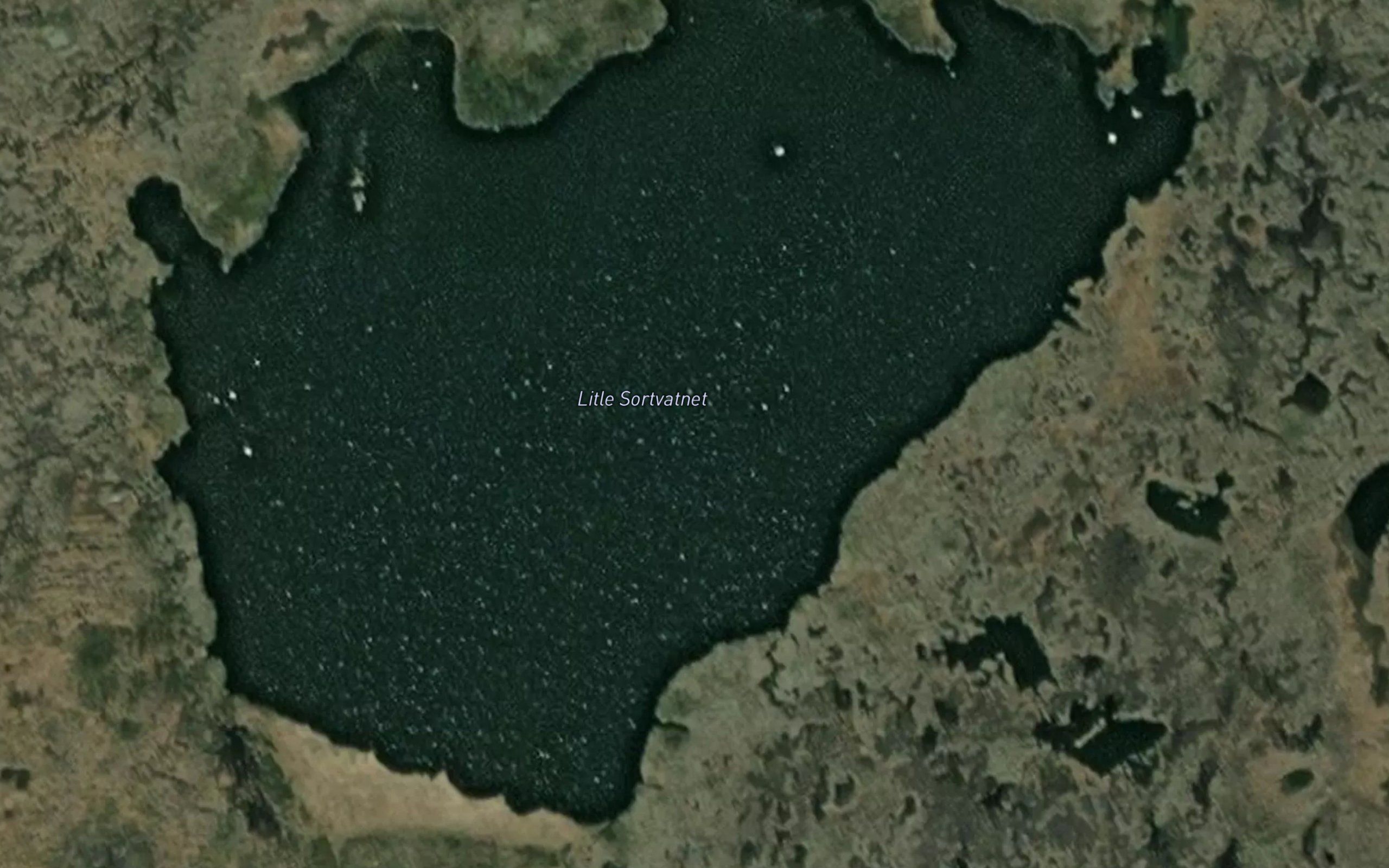 Sortvatnet,l