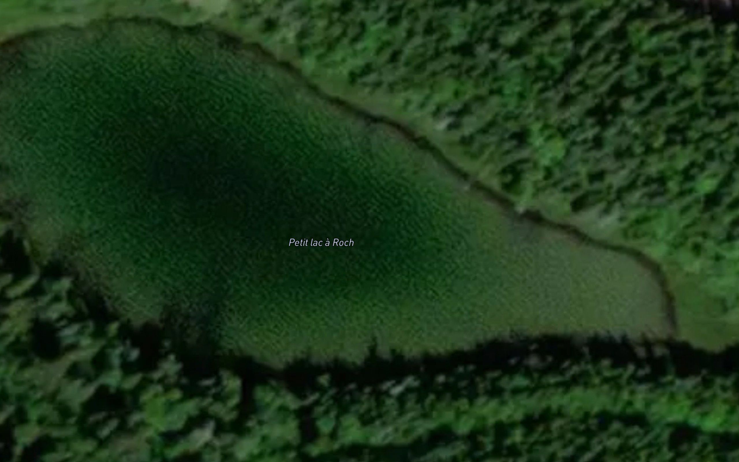 Petit lac a Roch