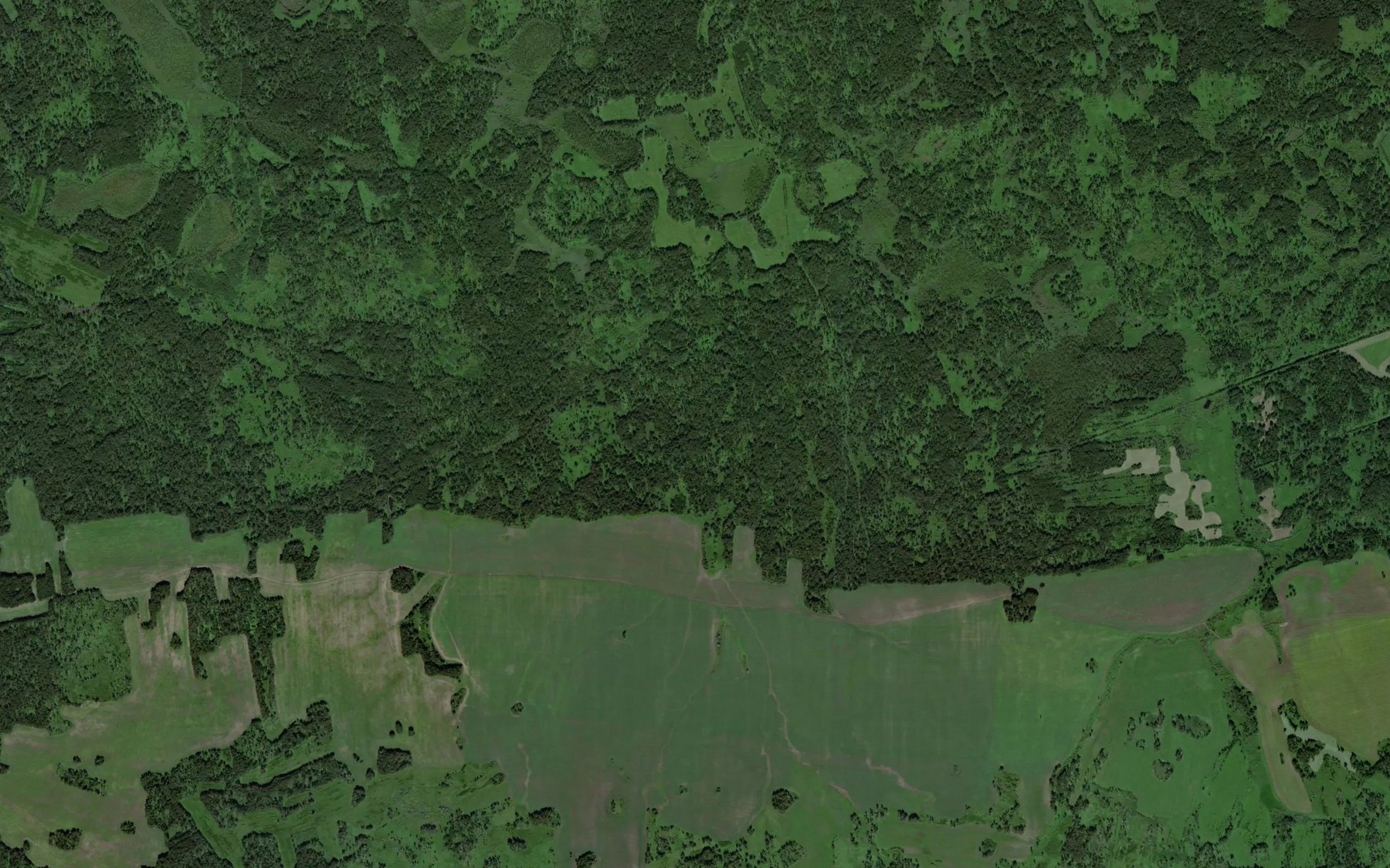 Satellite map of the Ozero Kalgan
