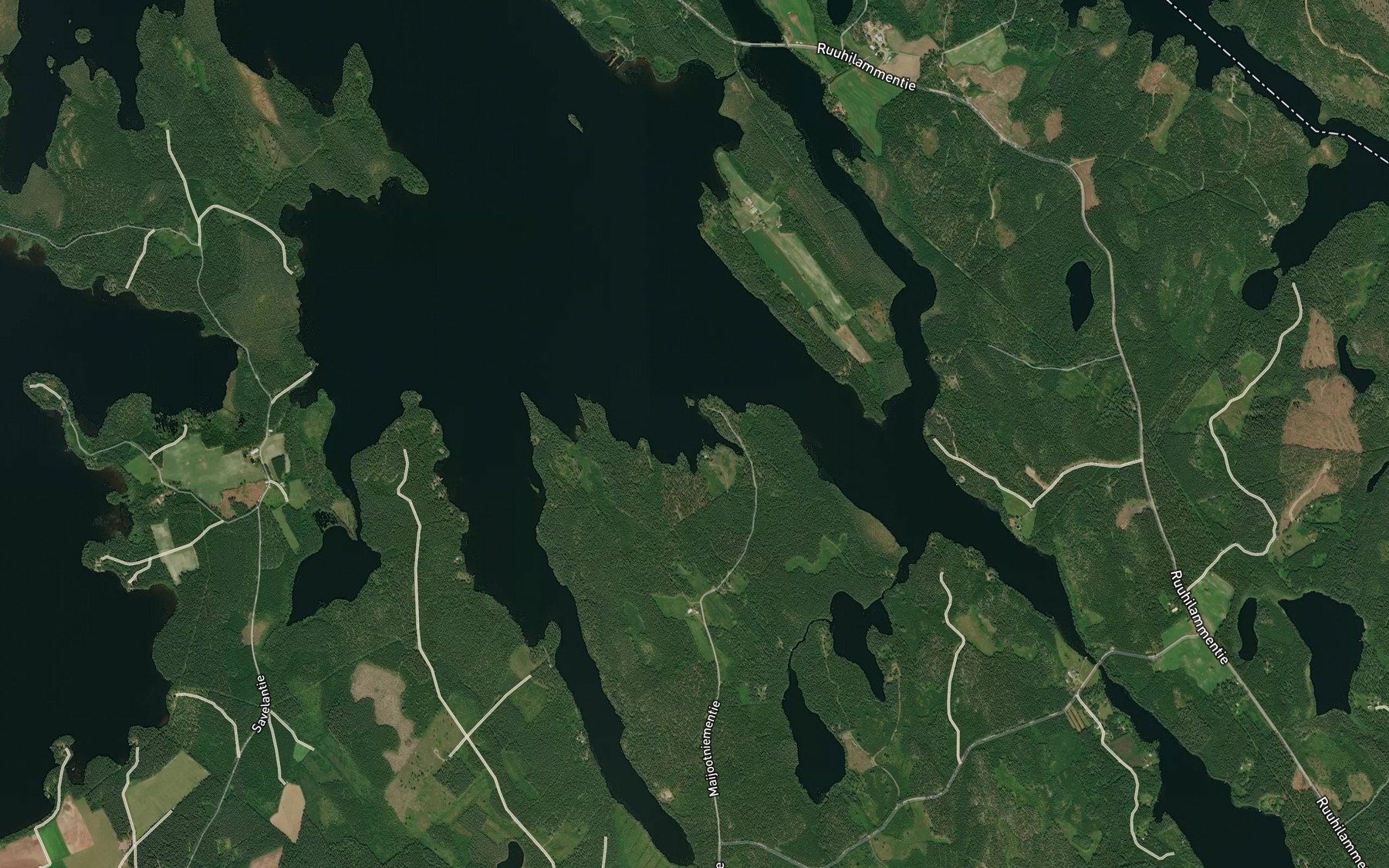 Satellite map of the Jappisenlahti